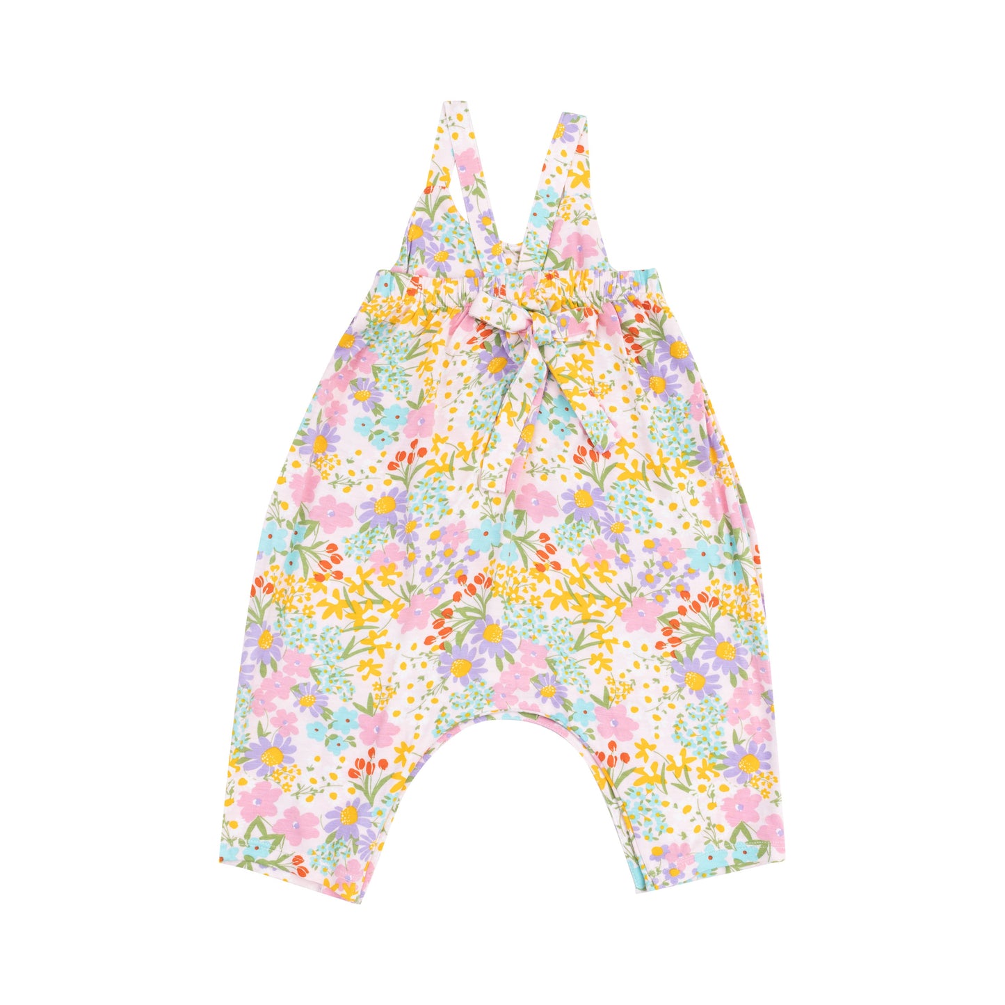 Tie Back Romper- Amelia Floral