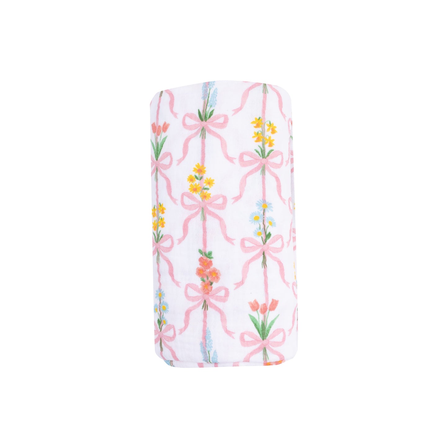 Swaddle Blanket - Ribbon Bouquets