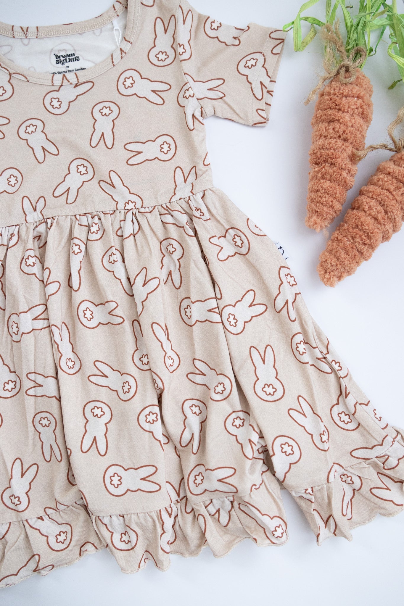 BUNNY TAILS DREAM RUFFLE DRESS