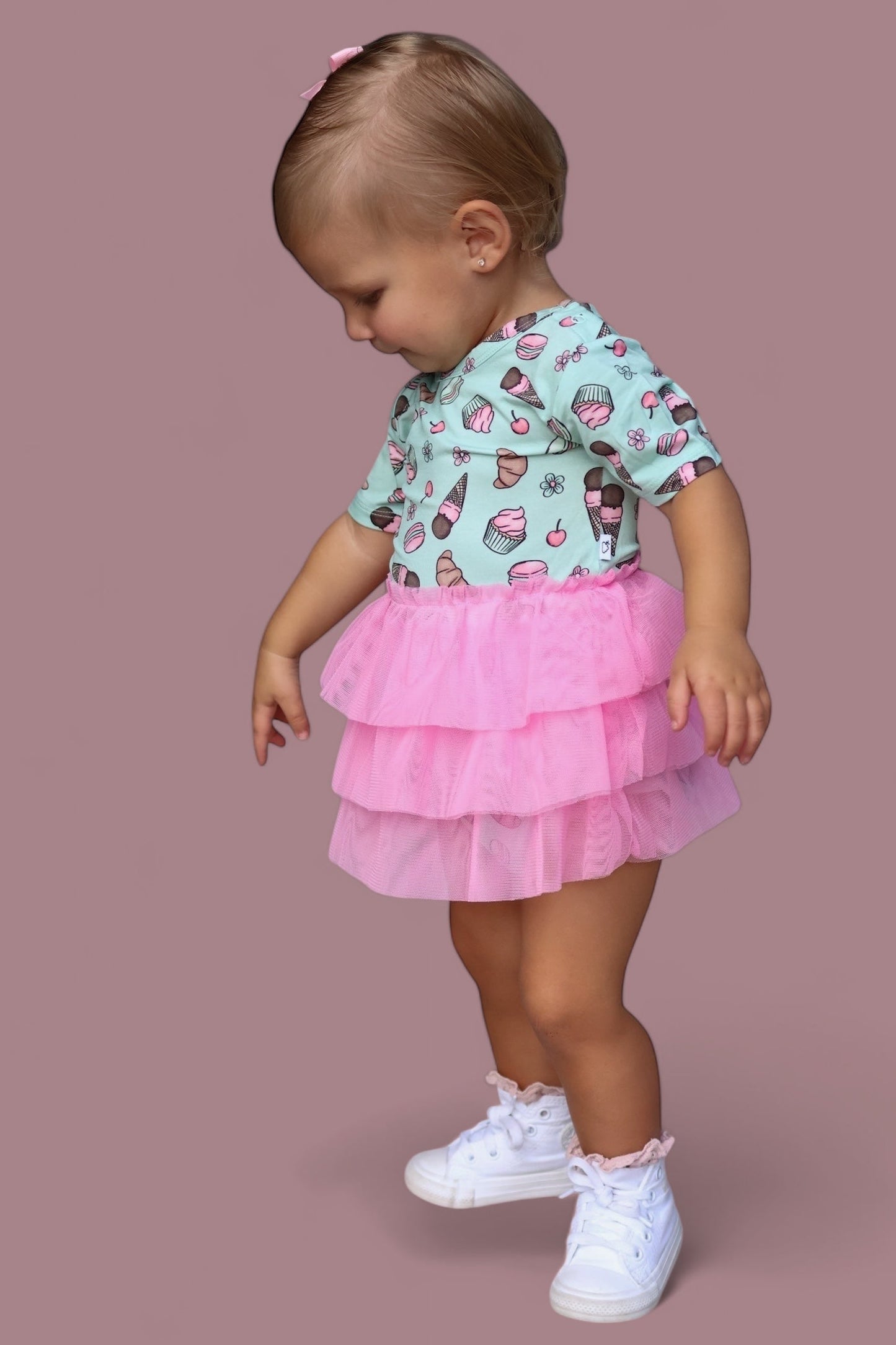 EXCLUSIVE BERRY CUTE BAKERY DREAM TUTU BODYSUIT DRESS