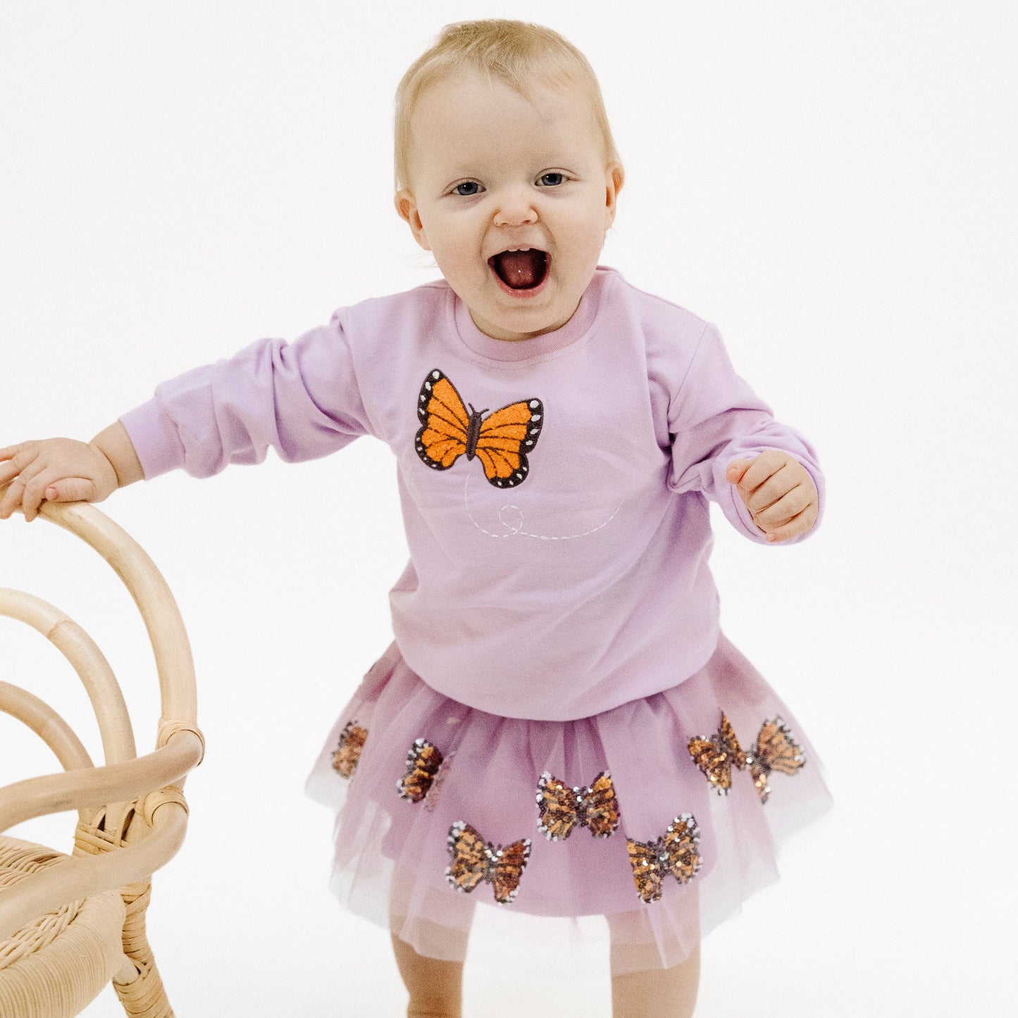 Tutu Skirt - Monarch Butterflies And Milkweed