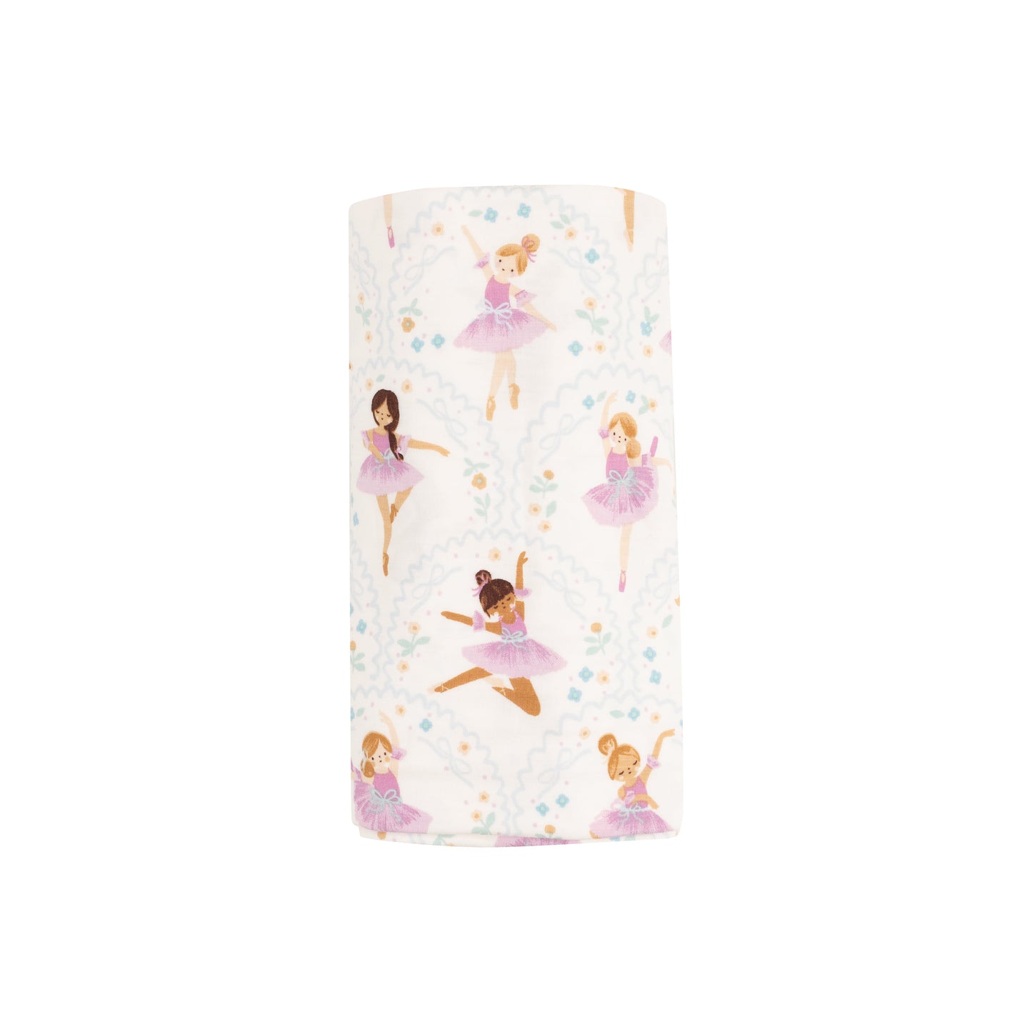 Swaddle Blanket - Bow Ballerinas
