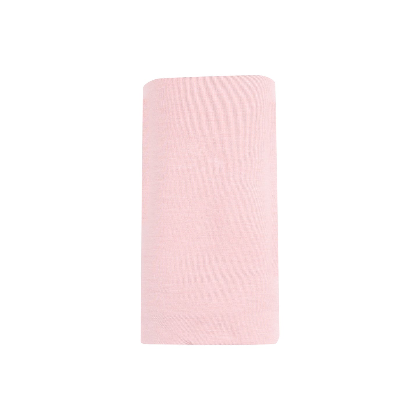 Swaddle Blanket - Solid Bridal Rose