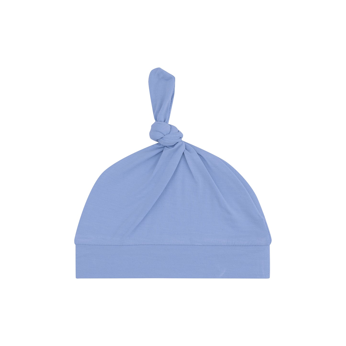 Knotted Hat - Solid Country Blue