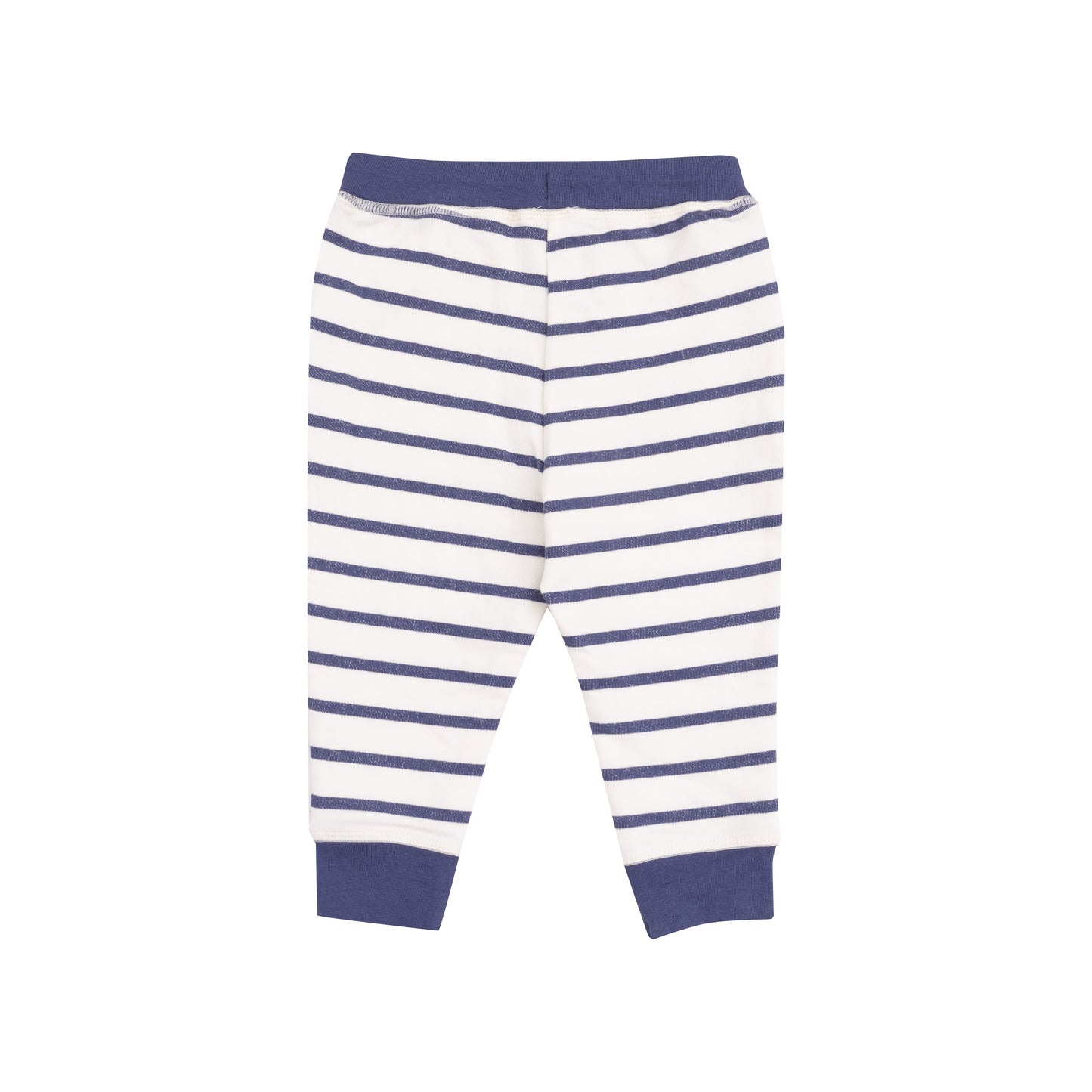 French Terry Hoodie and Jogger - Navy Stripe