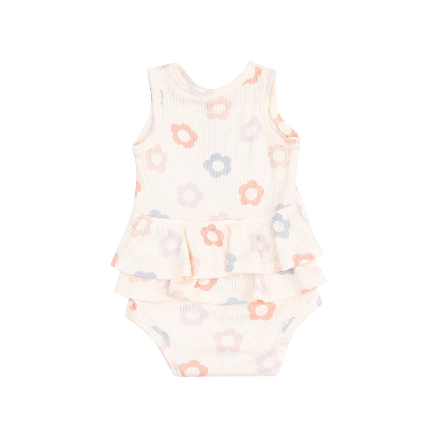 Ruffle Tank Bubble - Daisy Pop