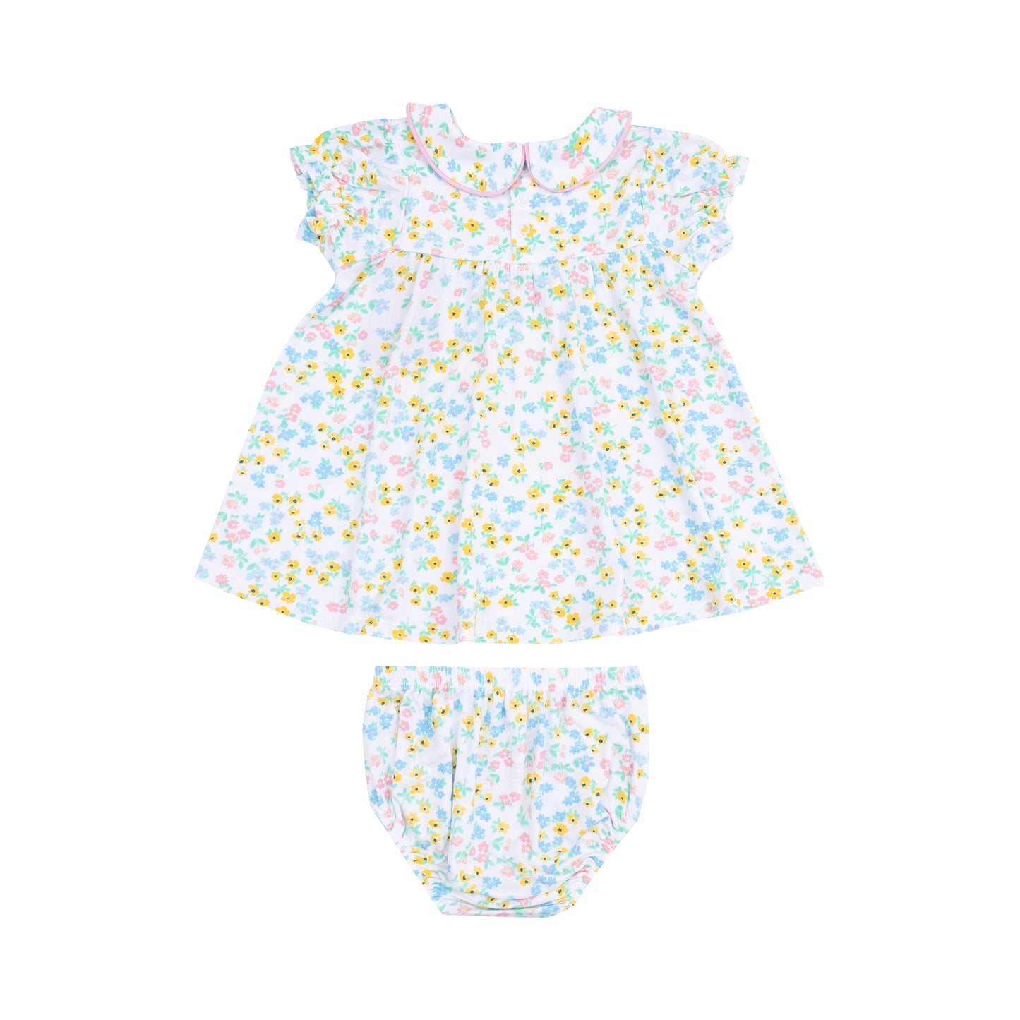 Classic Puff Sleeve Baby Doll Dress - Caroline's Calico