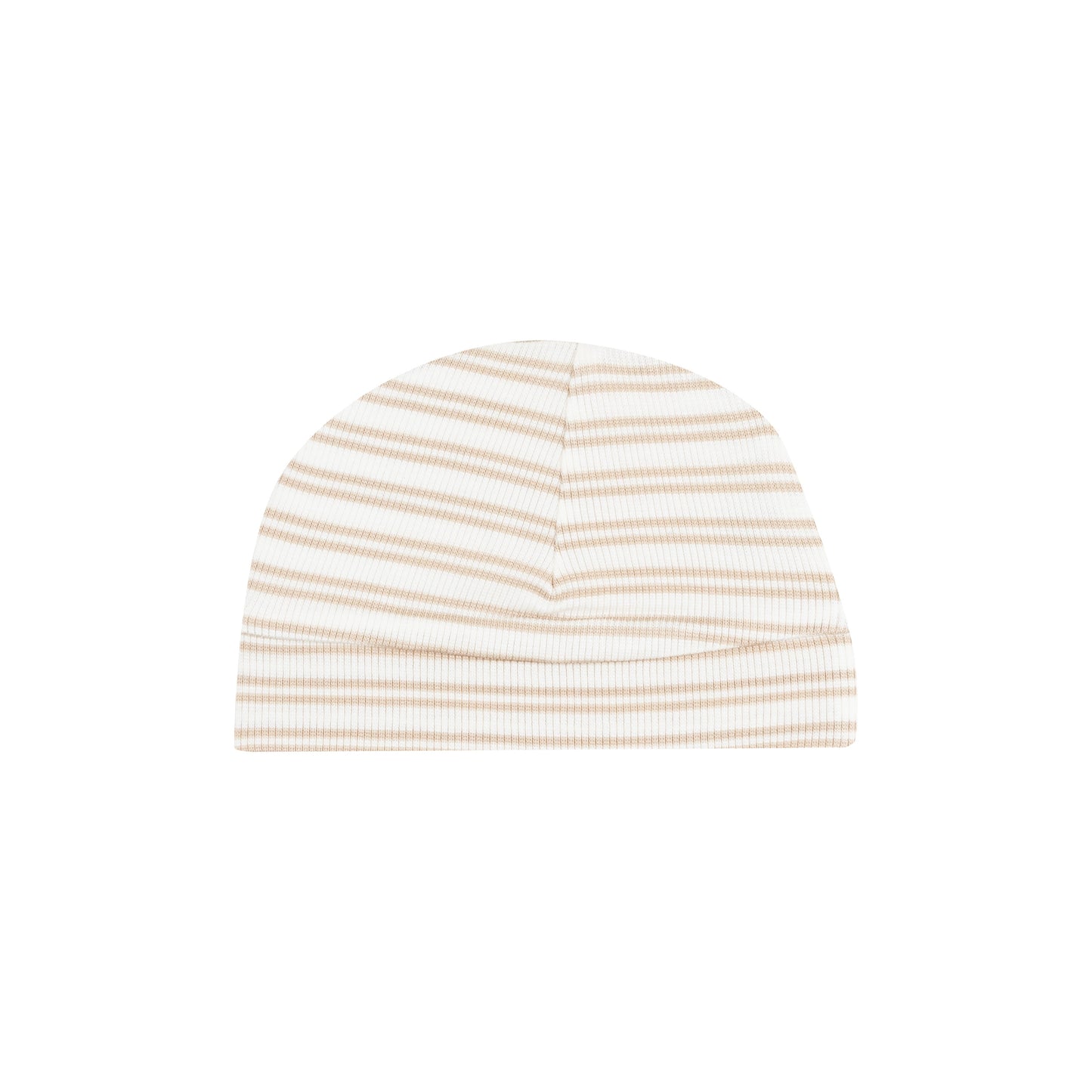 Beanie Hat - Stripe Oxford Tan
