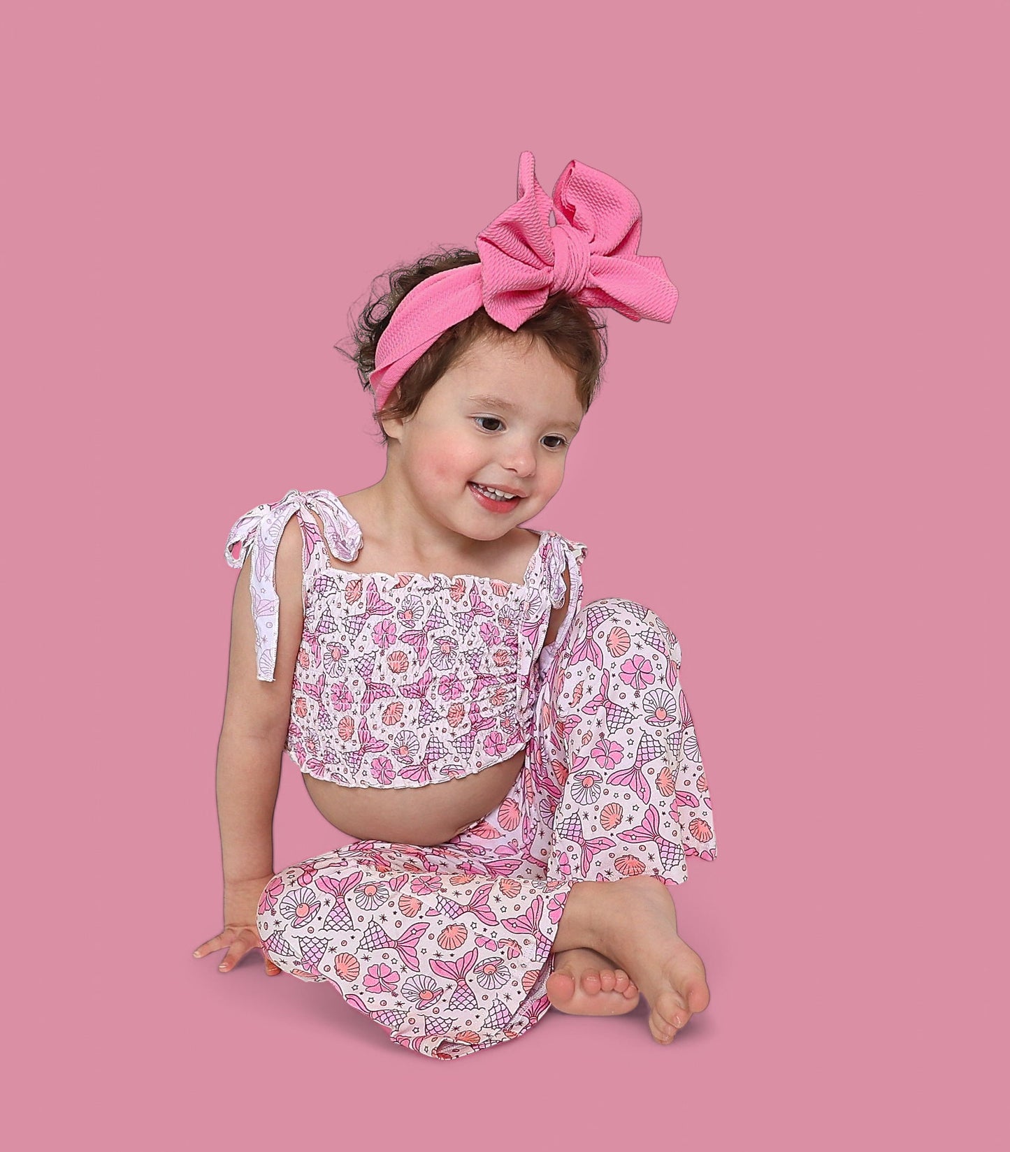 MAGICAL MERMAID DREAM SMOCKED FLARE SET