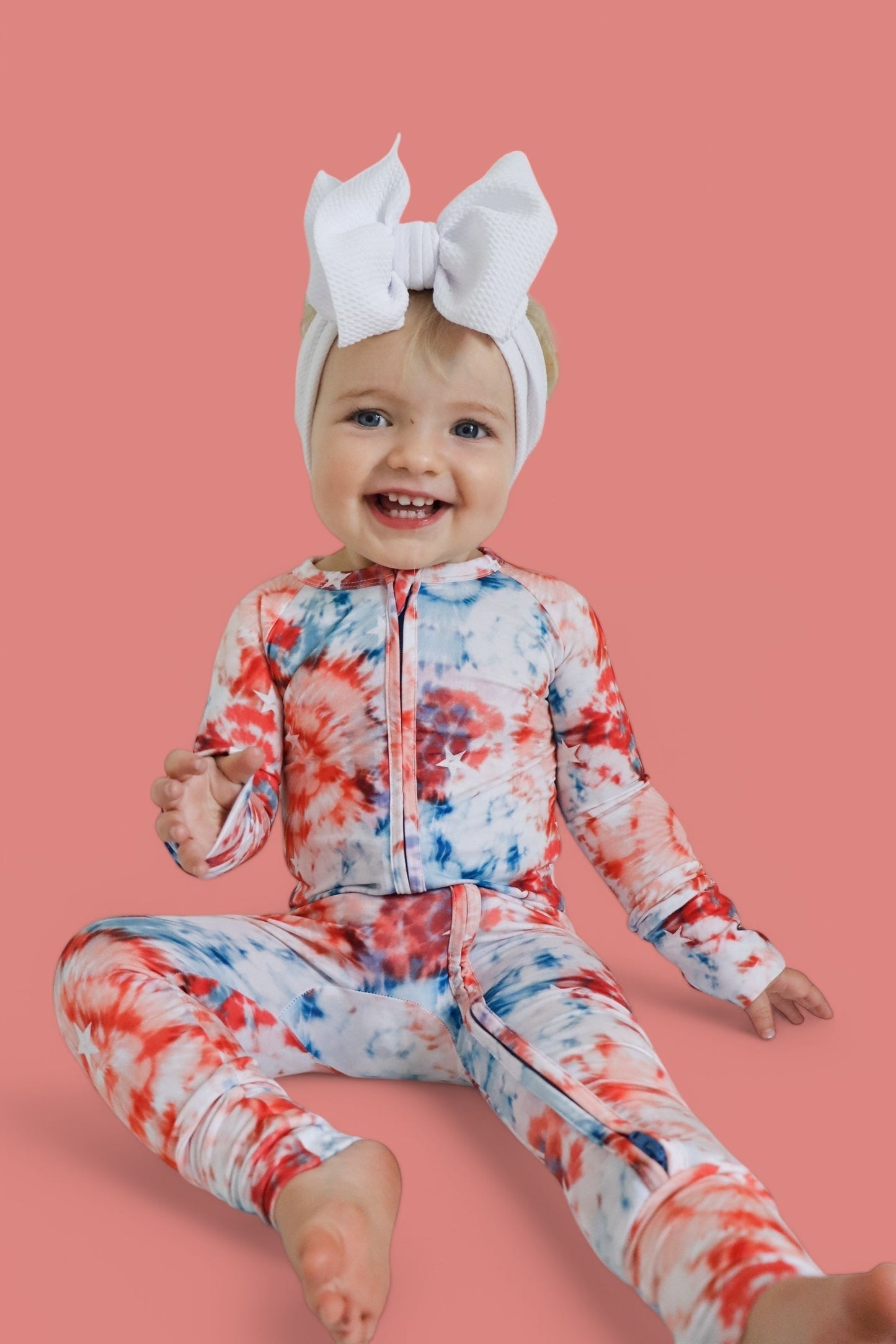 STARRY TIE DYE DREAM ROMPER