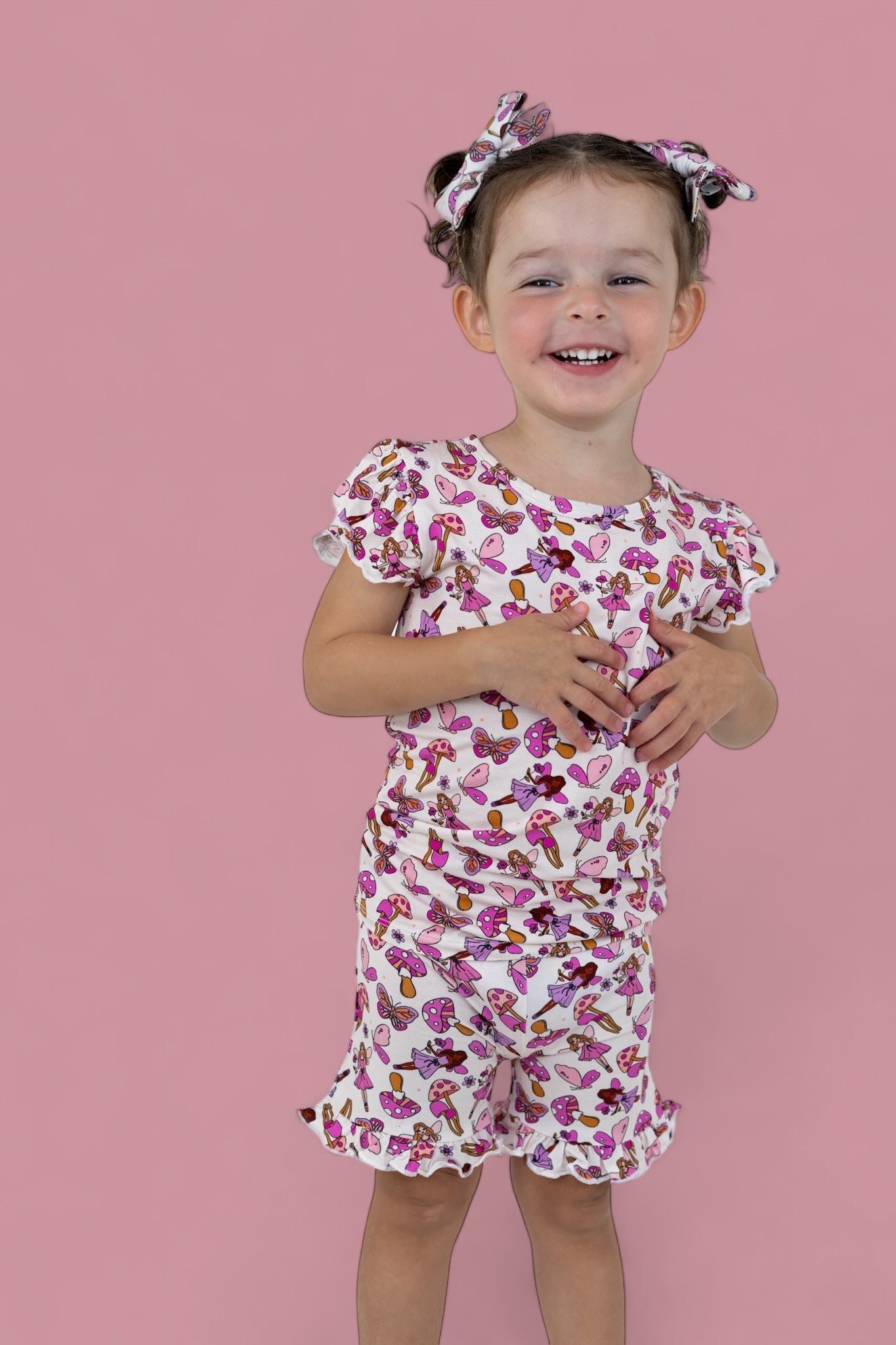 EXCLUSIVE FAIRY FRIENDS DREAM RUFFLE SHORT SET