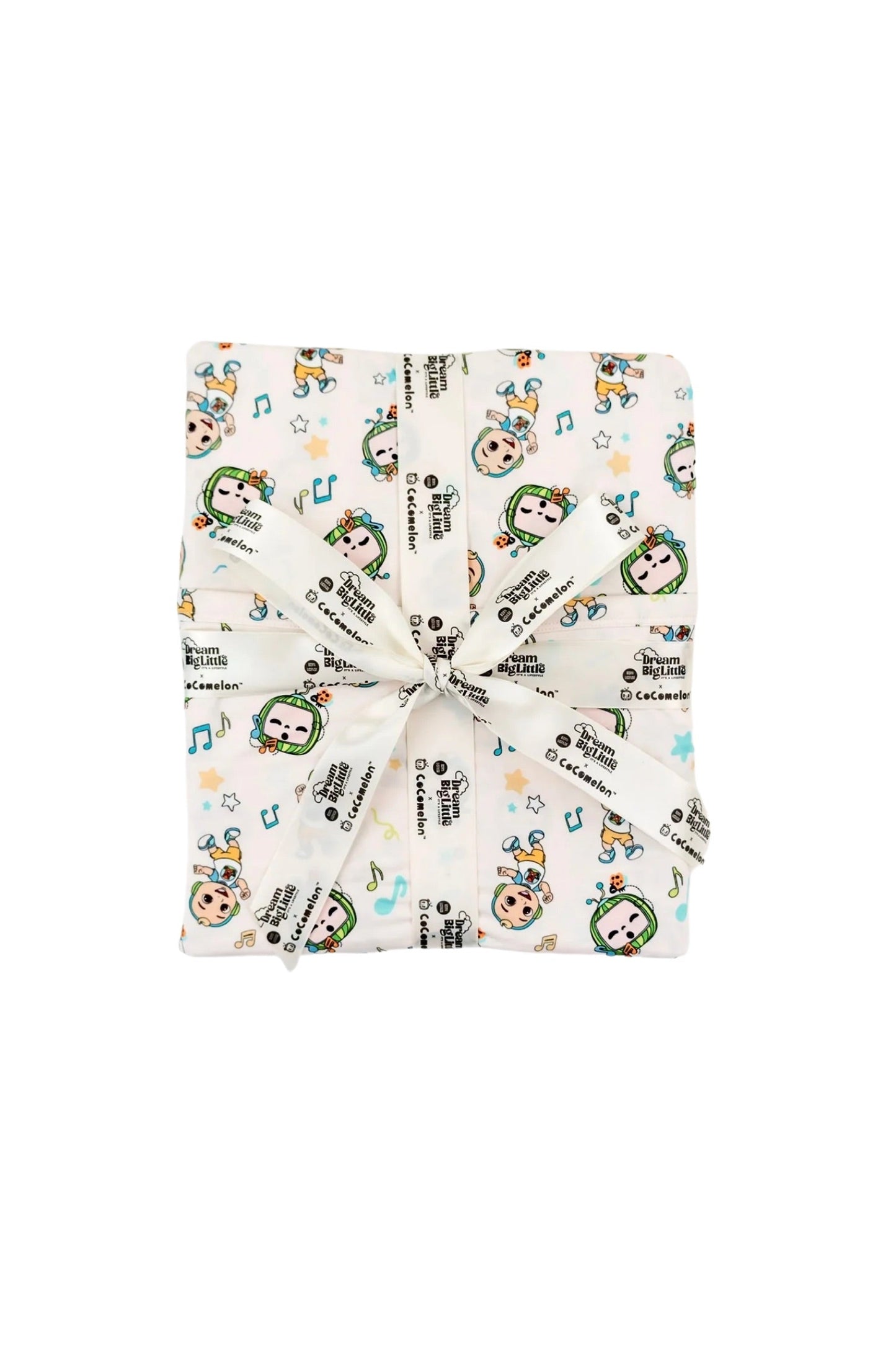 Dream Big Little Co x CoComelon JJ MUSICAL MELON DREAM BLANKET