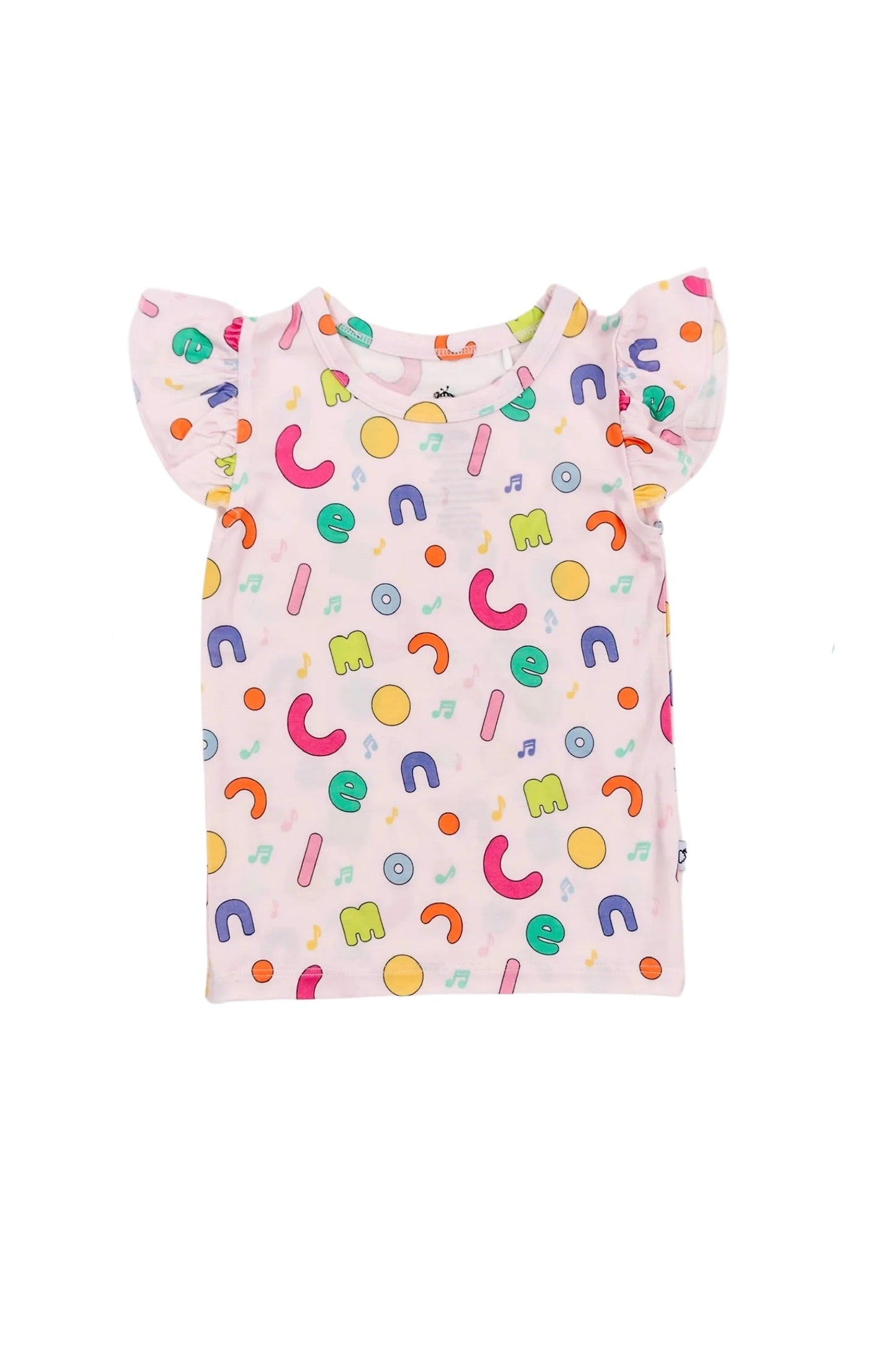 Dream Big Little Co x CoComelon ALPHABET DREAM CAP SEEVE TOP