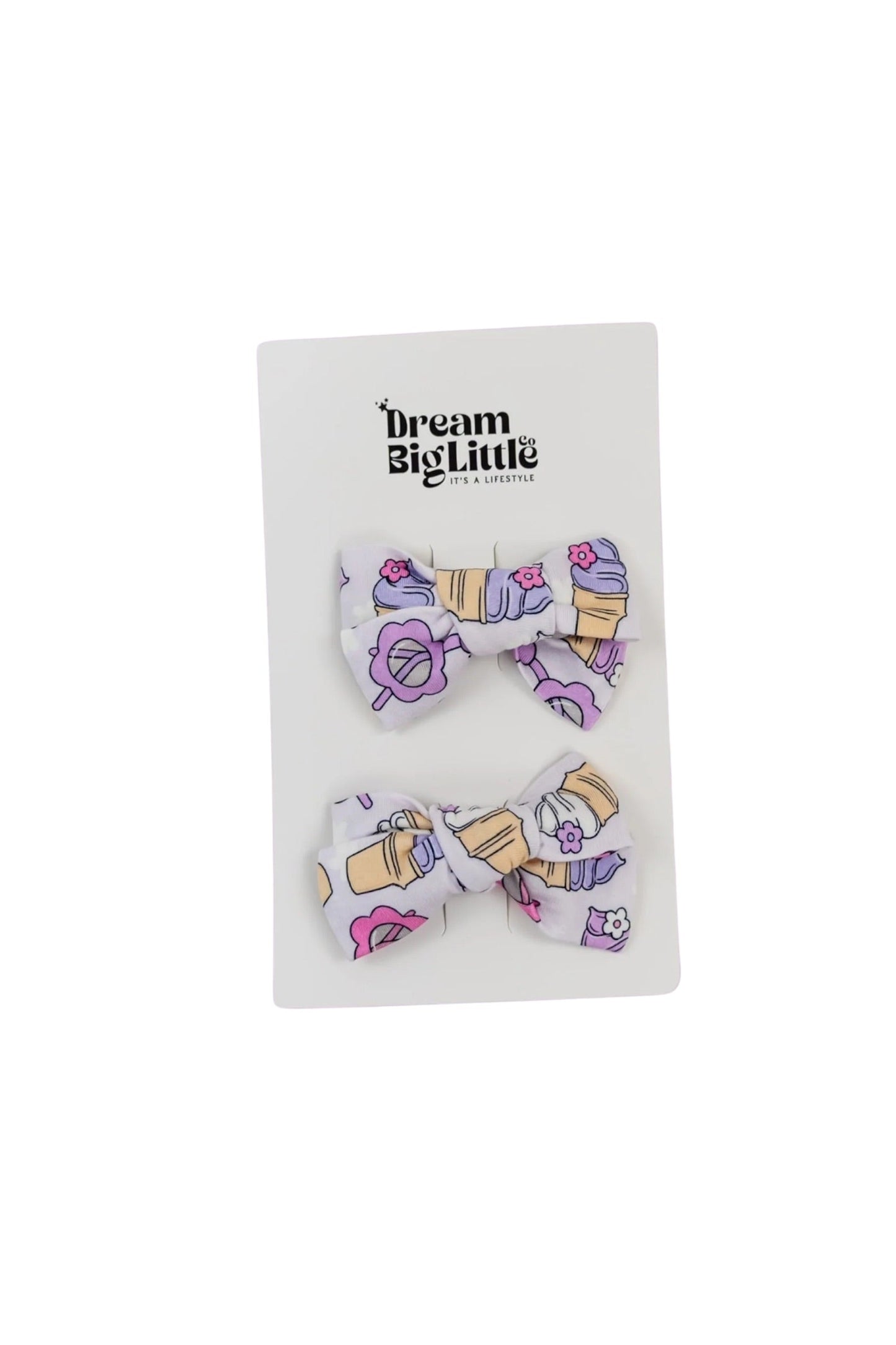 SWEET SUMMER DREAM BOW HAIR CLIPS