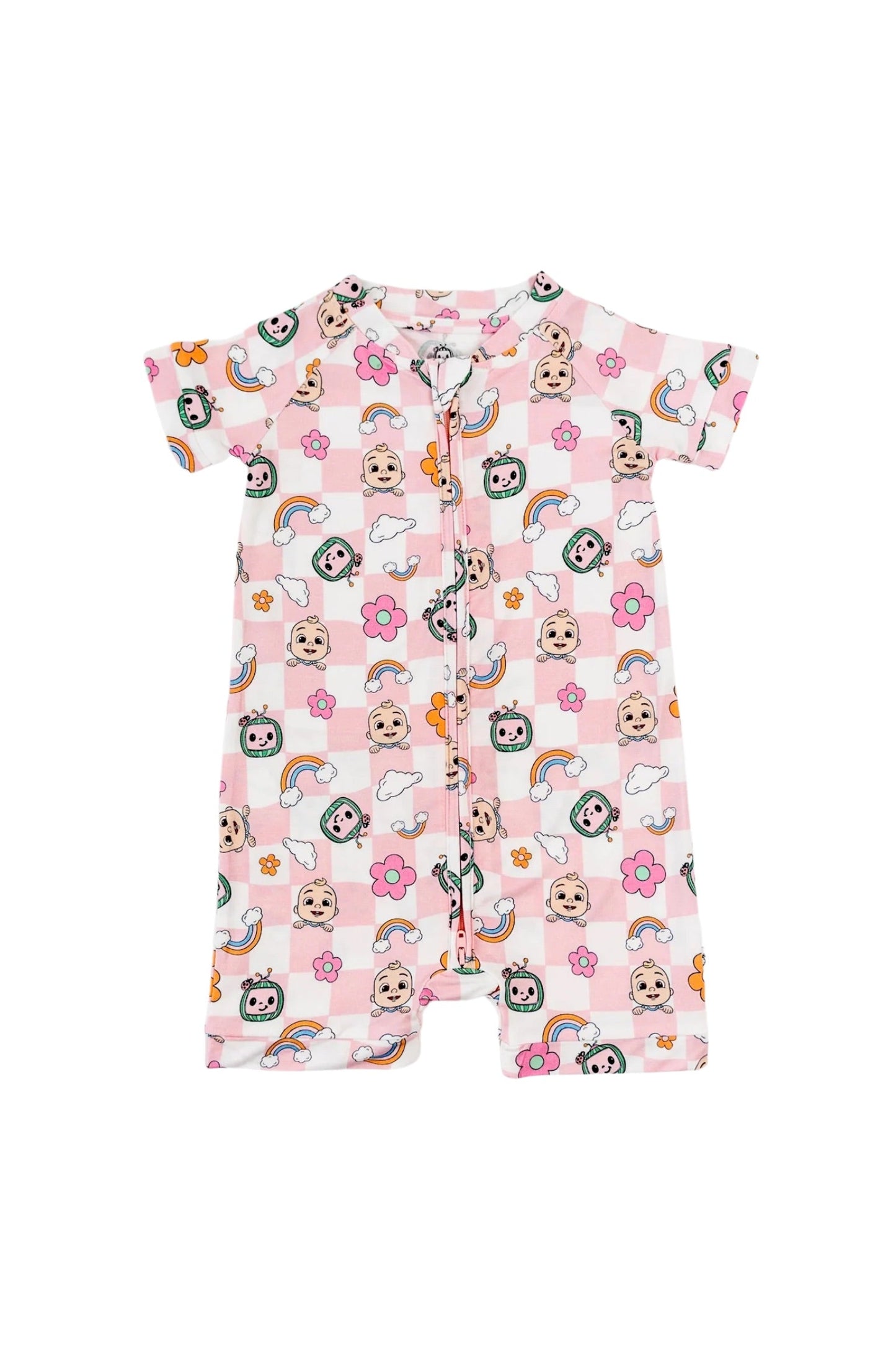 Dream Big Little Co x CoComelon JJ RAINBOW CHECKERS DREAM SHORTIE