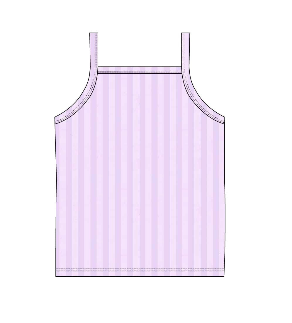 Amelia (ribbed) - Bamboo Tank