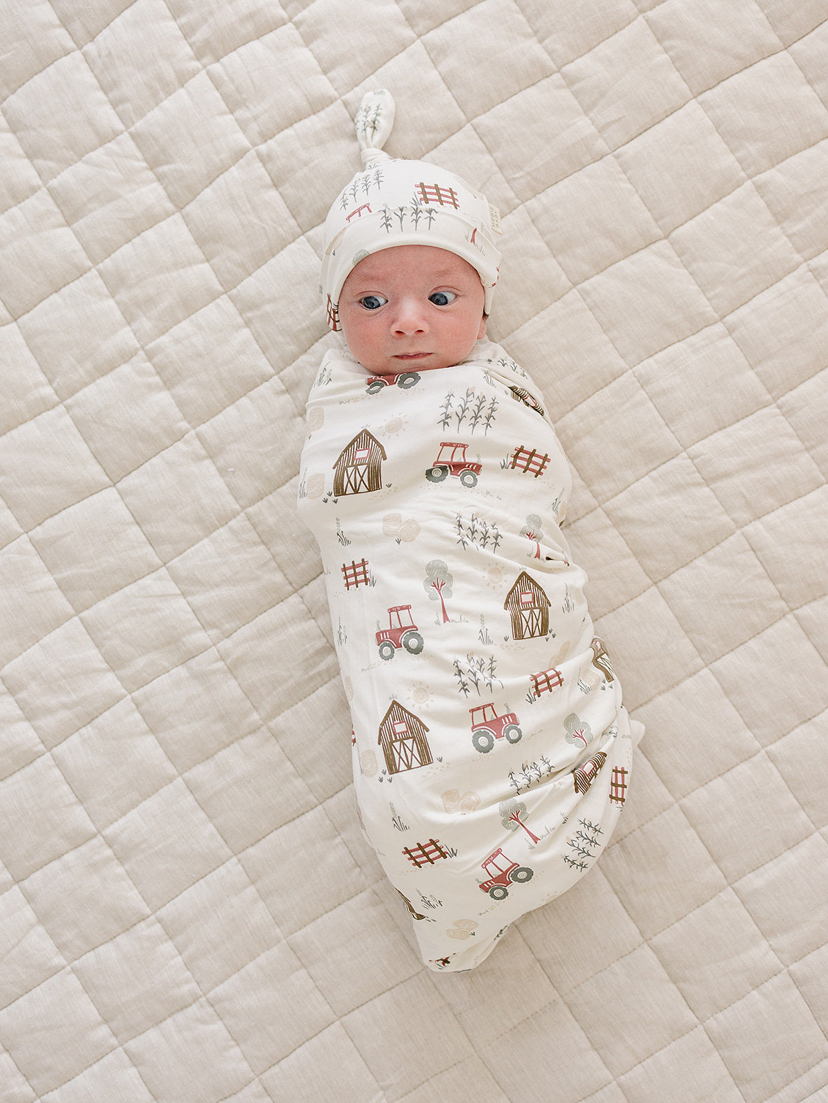 Farmhouse Bamboo Newborn Knot Hat