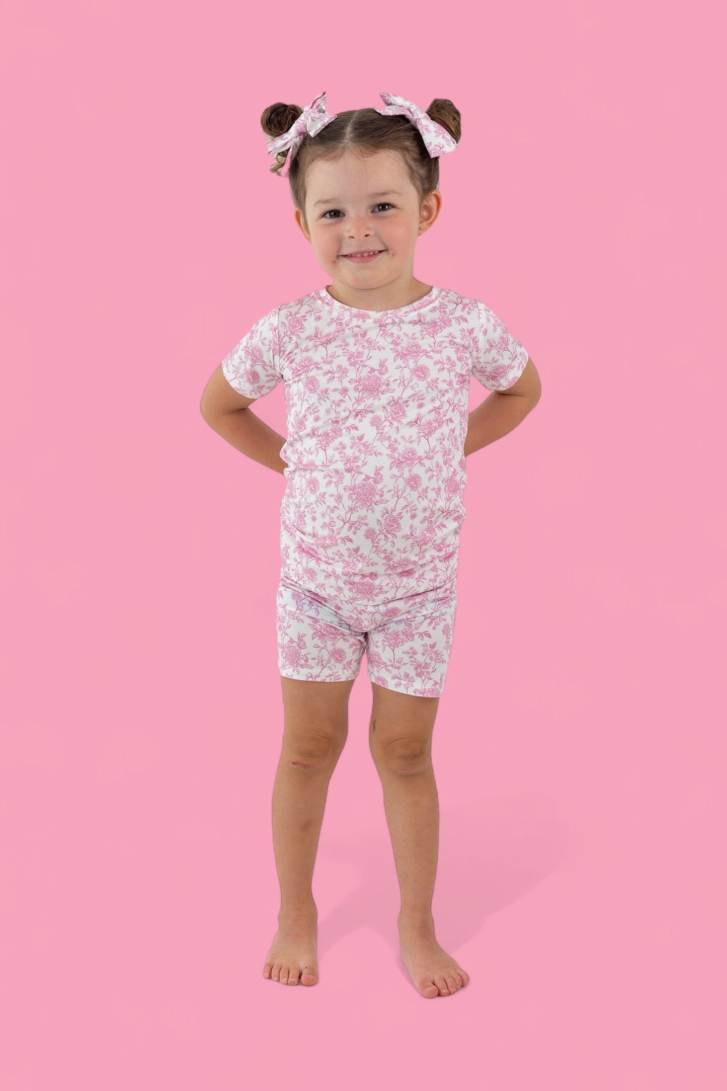 ROSEWOOD TOILE DREAM SHORT SET