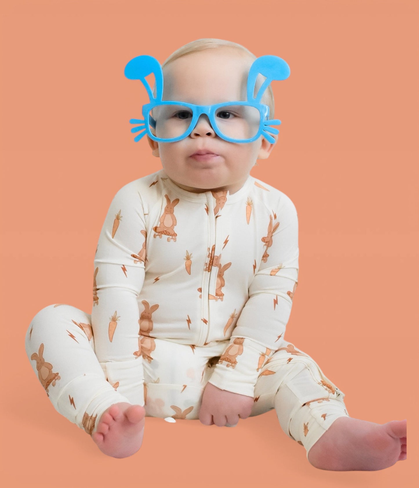 ROLLIN' RABBITS DREAM ROMPER