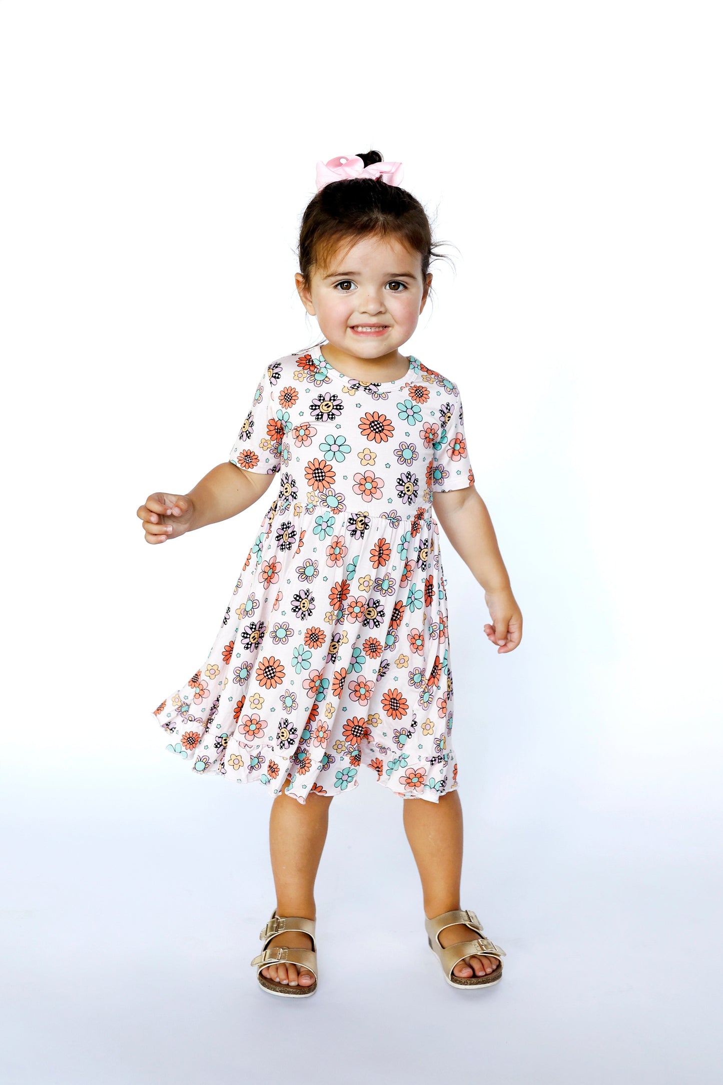 EXCLUSIVE CHRISTIAN'S DAISY DREAMS DREAM RUFFLE DRESS