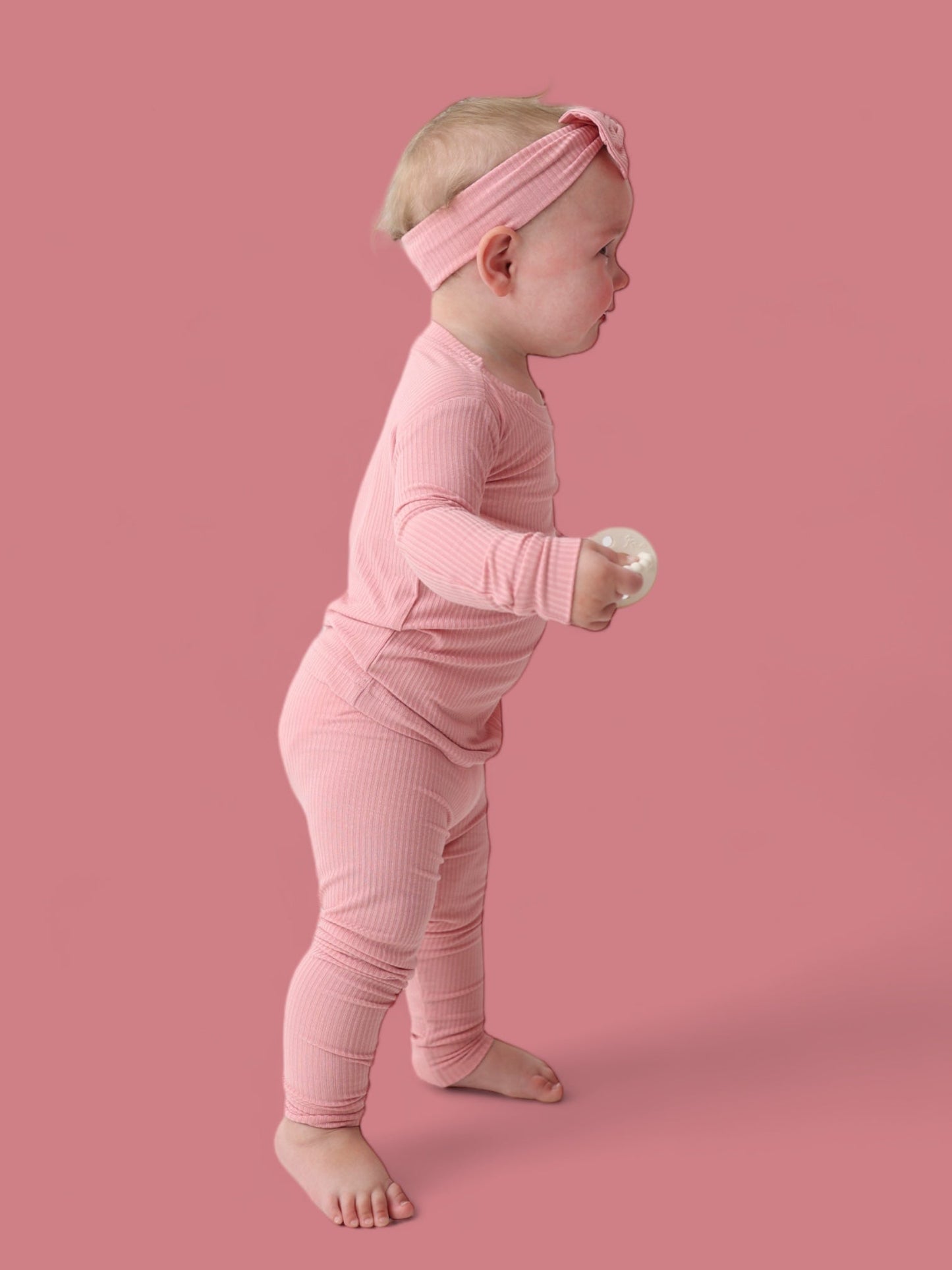 MAUVE RIB DREAM SET