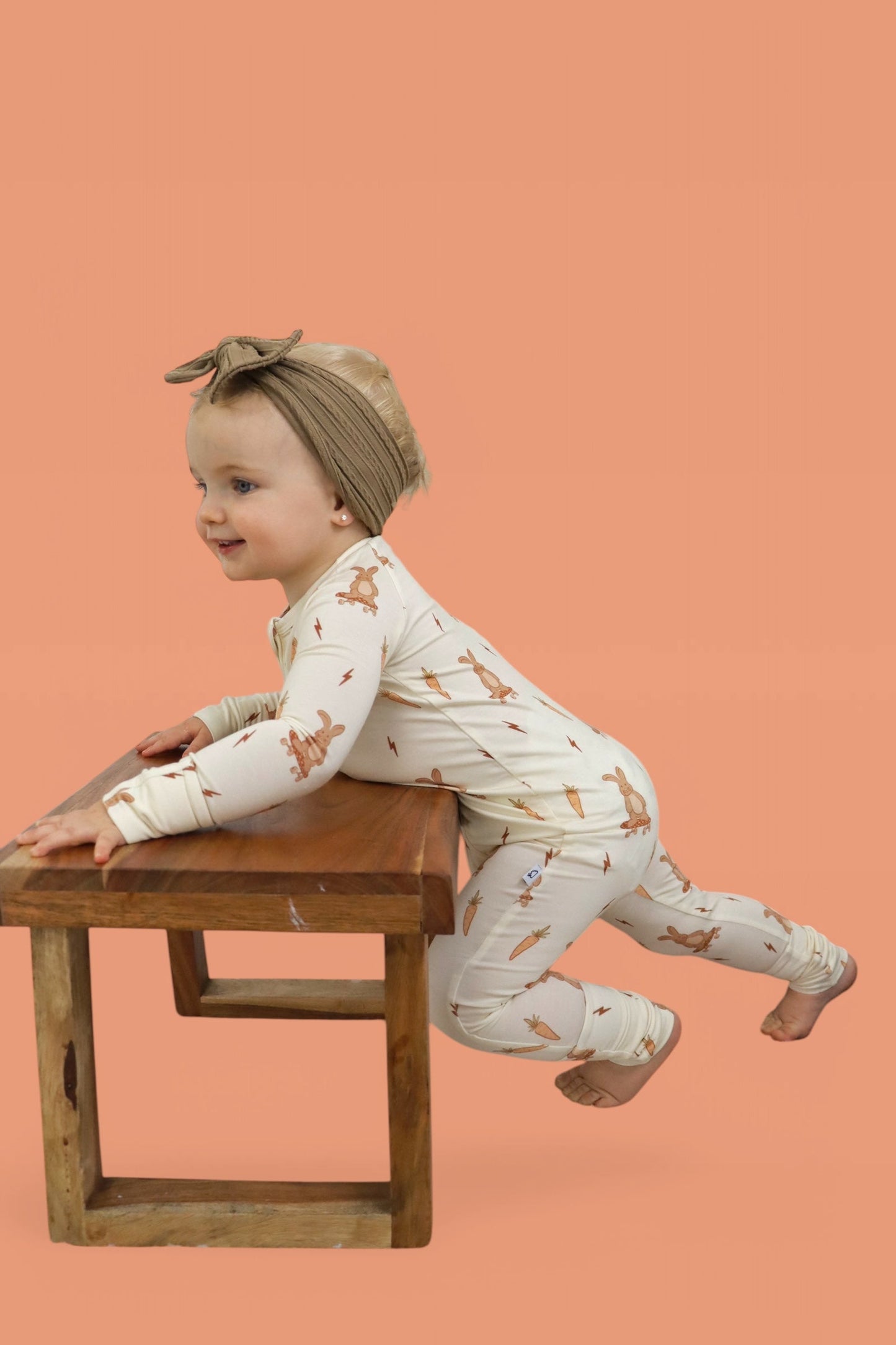 ROLLIN' RABBITS DREAM ROMPER