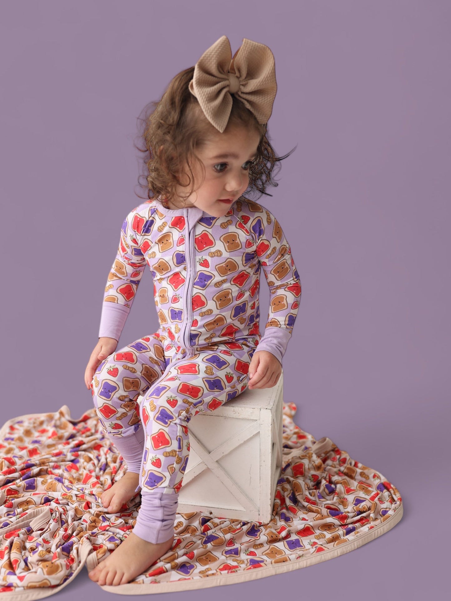 EXCLUSIVE PEANUT BUTTER JELLY TIME DREAM ROMPER