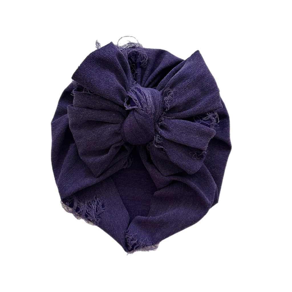 Salem ~ Dark Purple Distressed