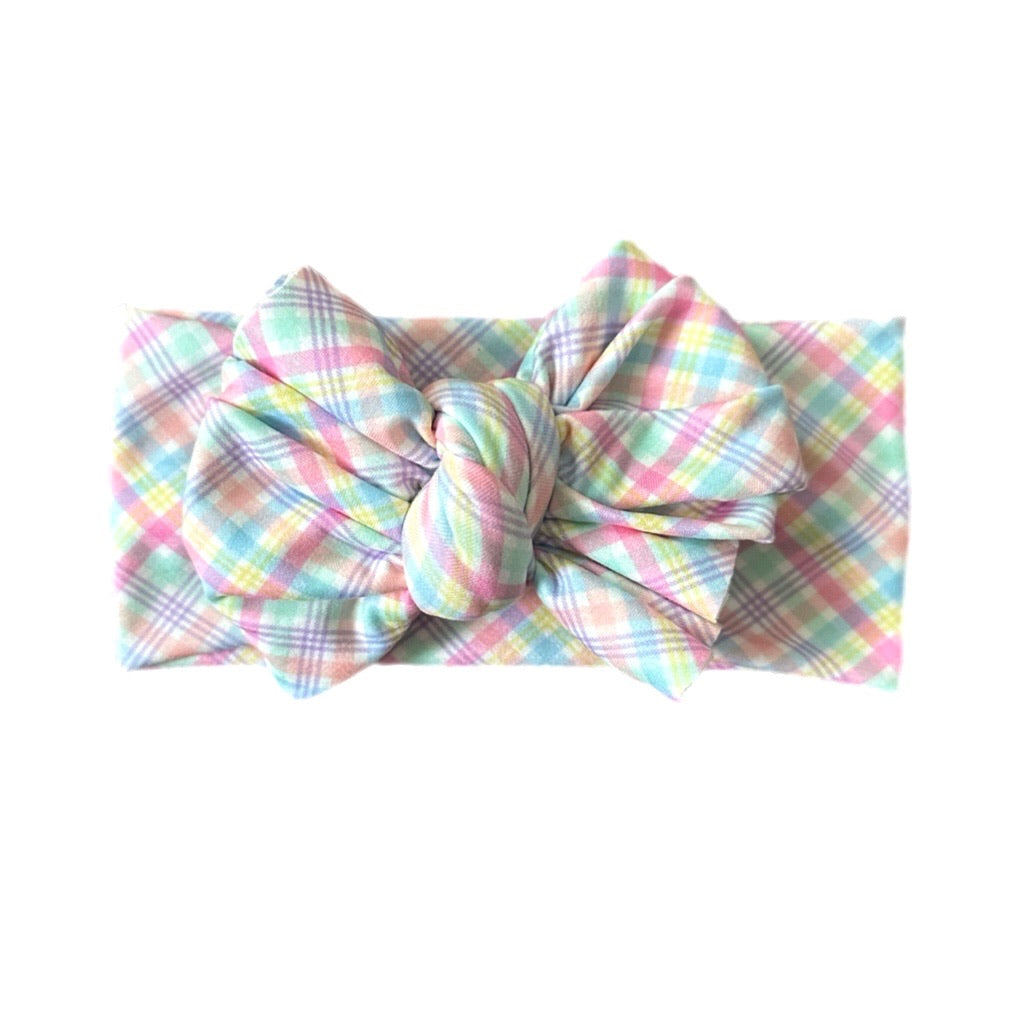 Blooming ~ Pastel Plaid