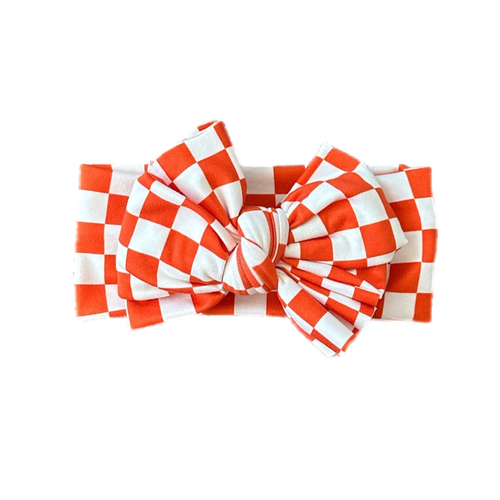Zero ~ Orange & White Checkers