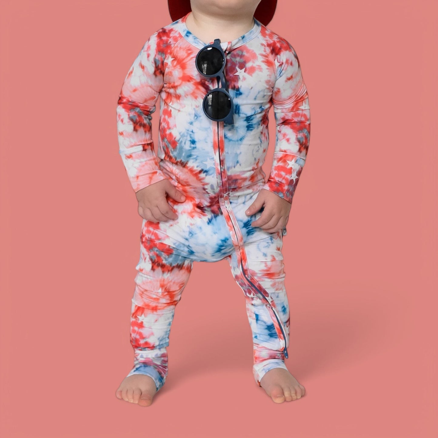 STARRY TIE DYE DREAM ROMPER