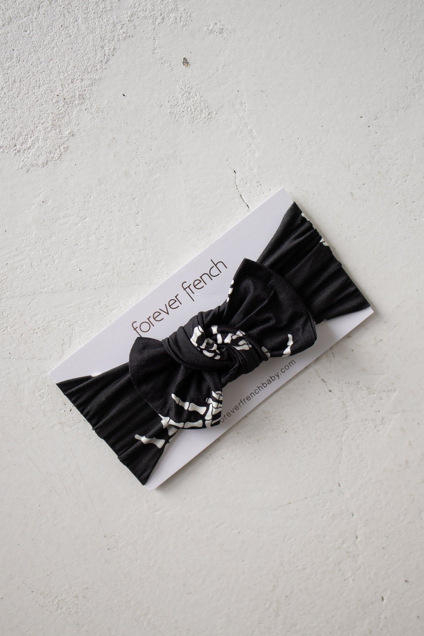 Bamboo Head Wrap | Midnight Skelly
