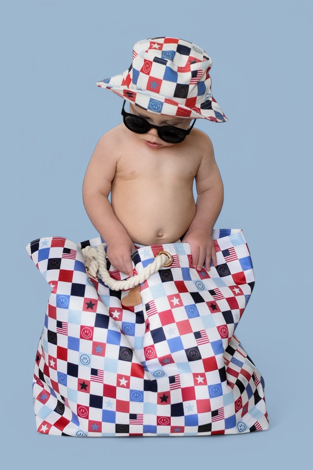 HOME OF THE FREE CHECKERS DREAM TOTE BAG