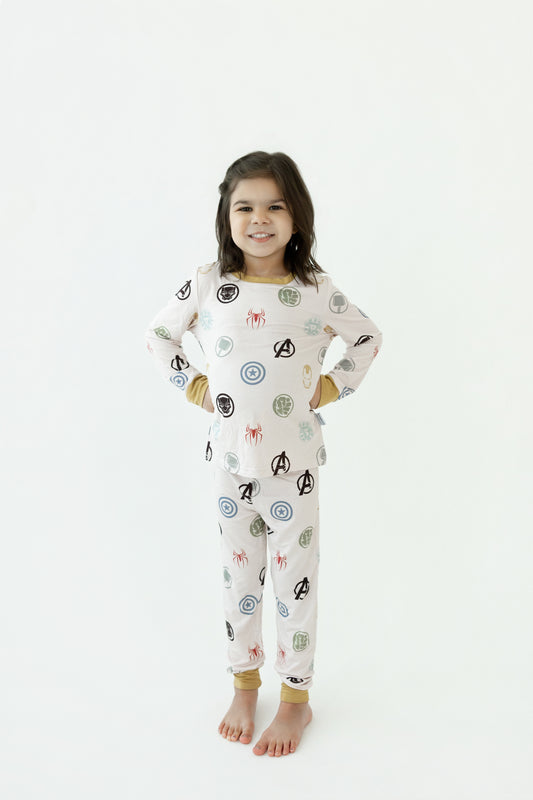Bedtime Heroes Long Sleeve Set | PREORDER