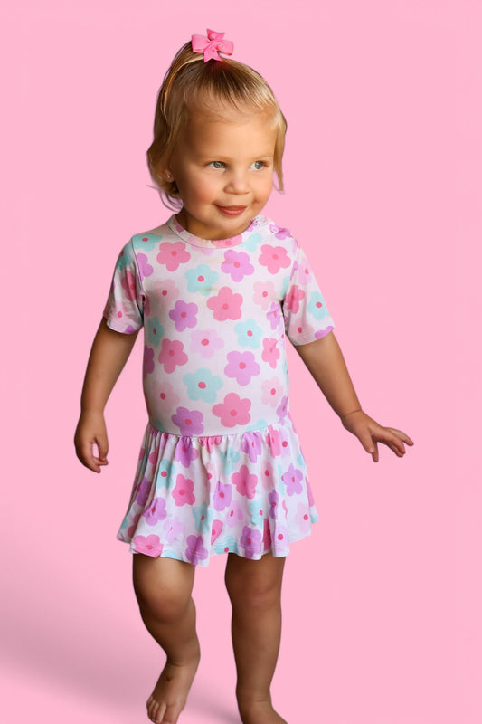 VIOLET FIELDS DREAM BODYSUIT DRESS