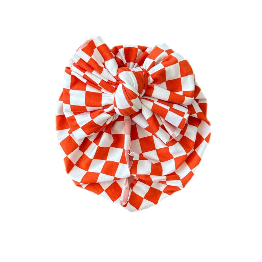 Zero ~ Orange & White Checkers