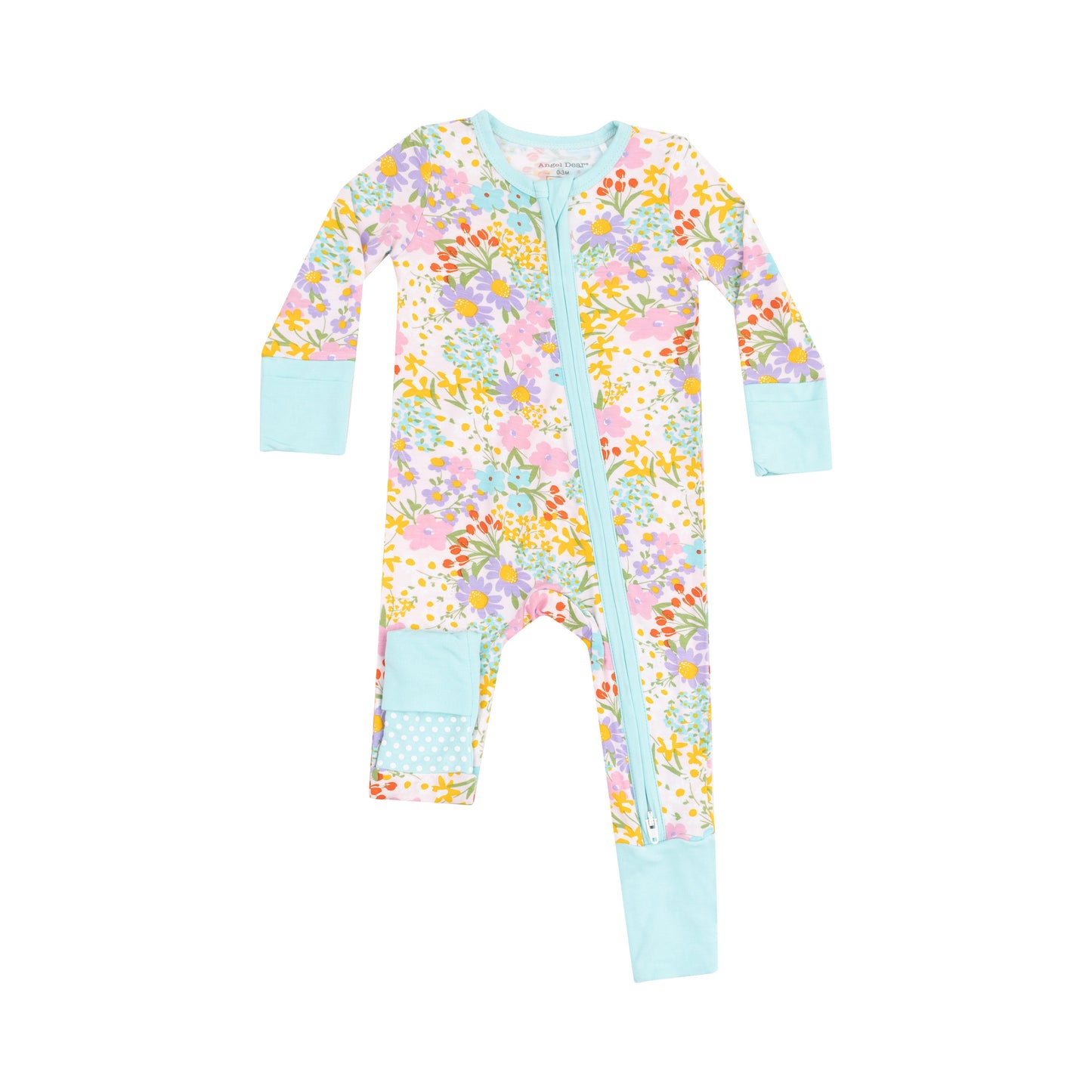 2 Way Zipper Romper - Amelia Floral