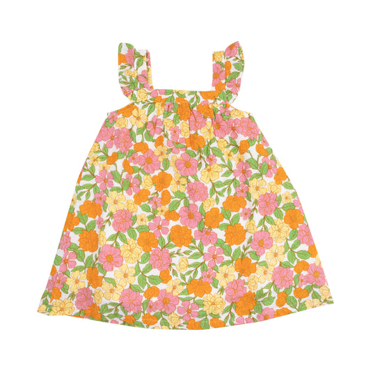 Sundress- Botanical Retro Floral