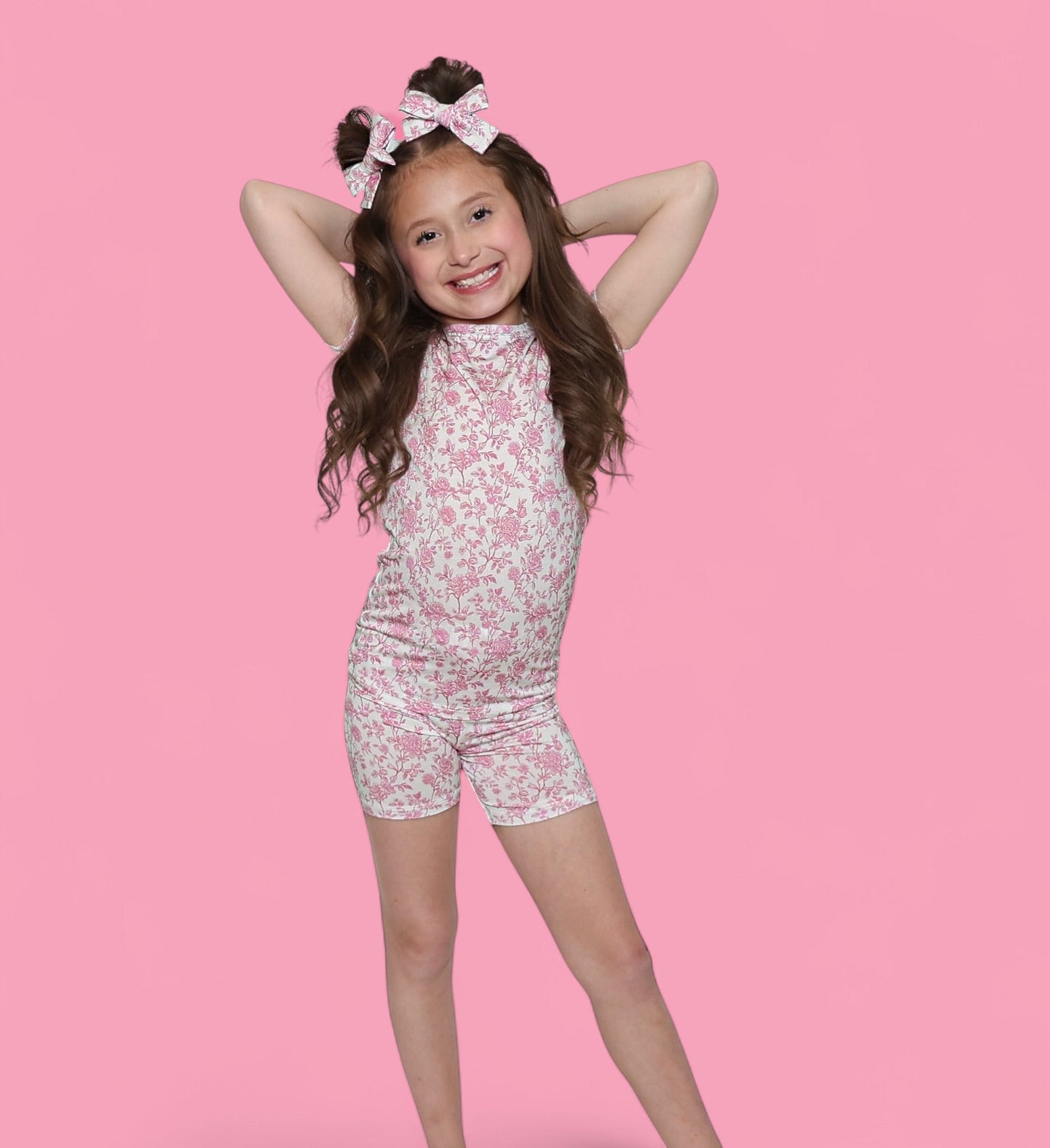 ROSEWOOD TOILE DREAM SHORT SET