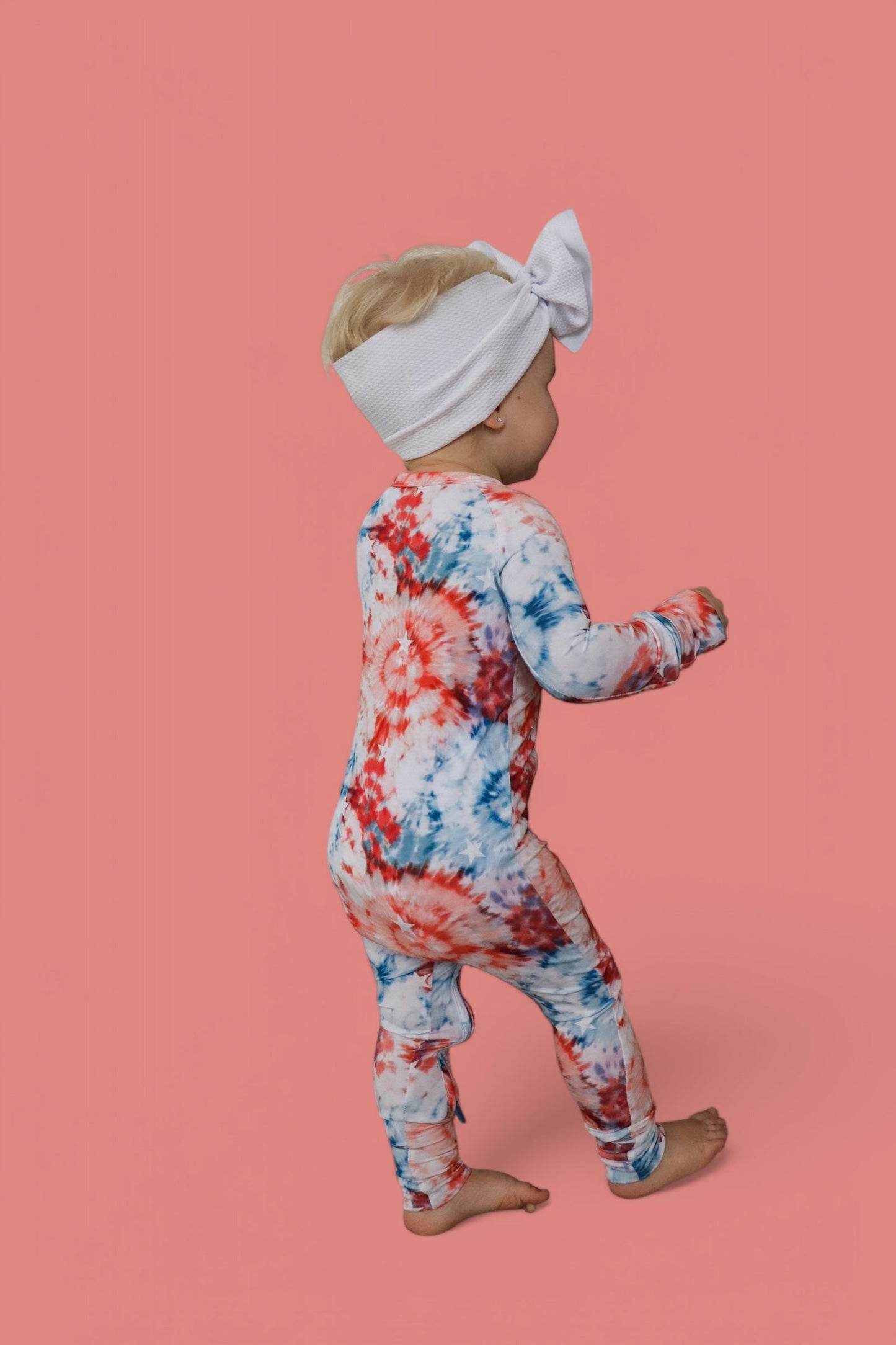STARRY TIE DYE DREAM ROMPER