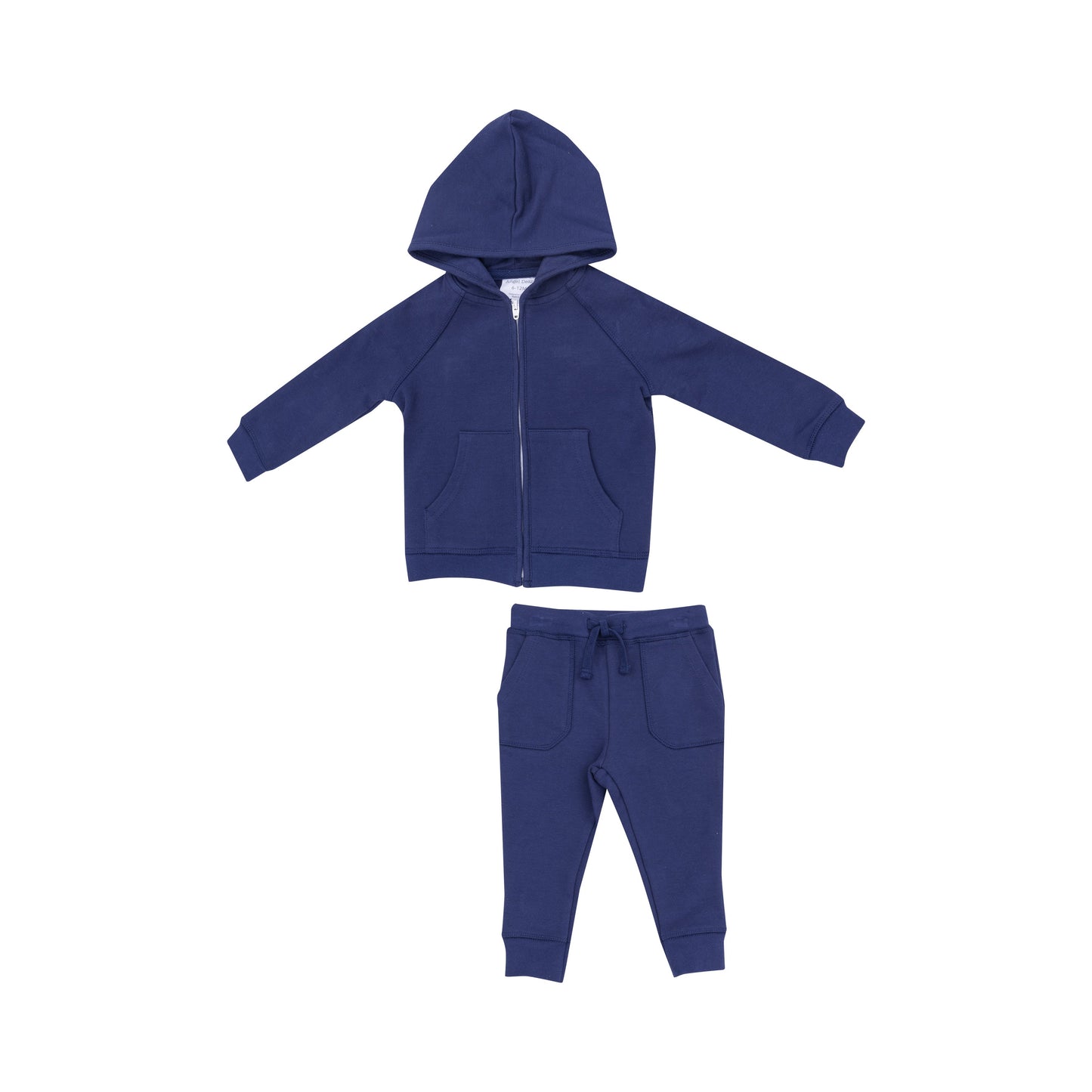 French Terry Hoodie and Jogger Pant - Navy