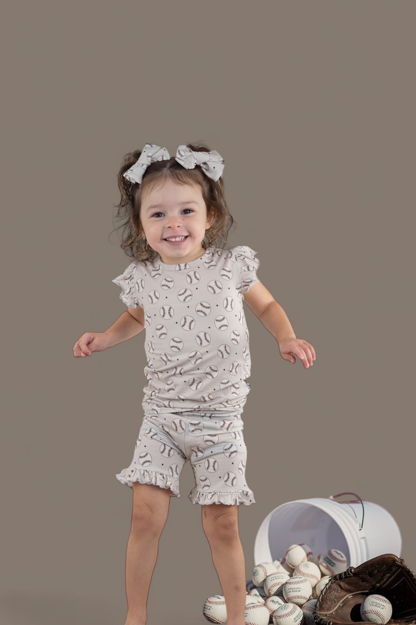EXCLUSIVE SWING FOR THE STARS DREAM RUFFLE SHORT SET