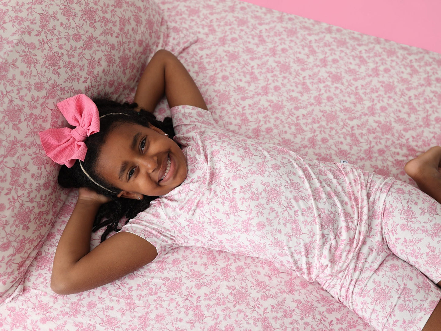 ROSEWOOD TOILE DREAM TWIN SHEET SET