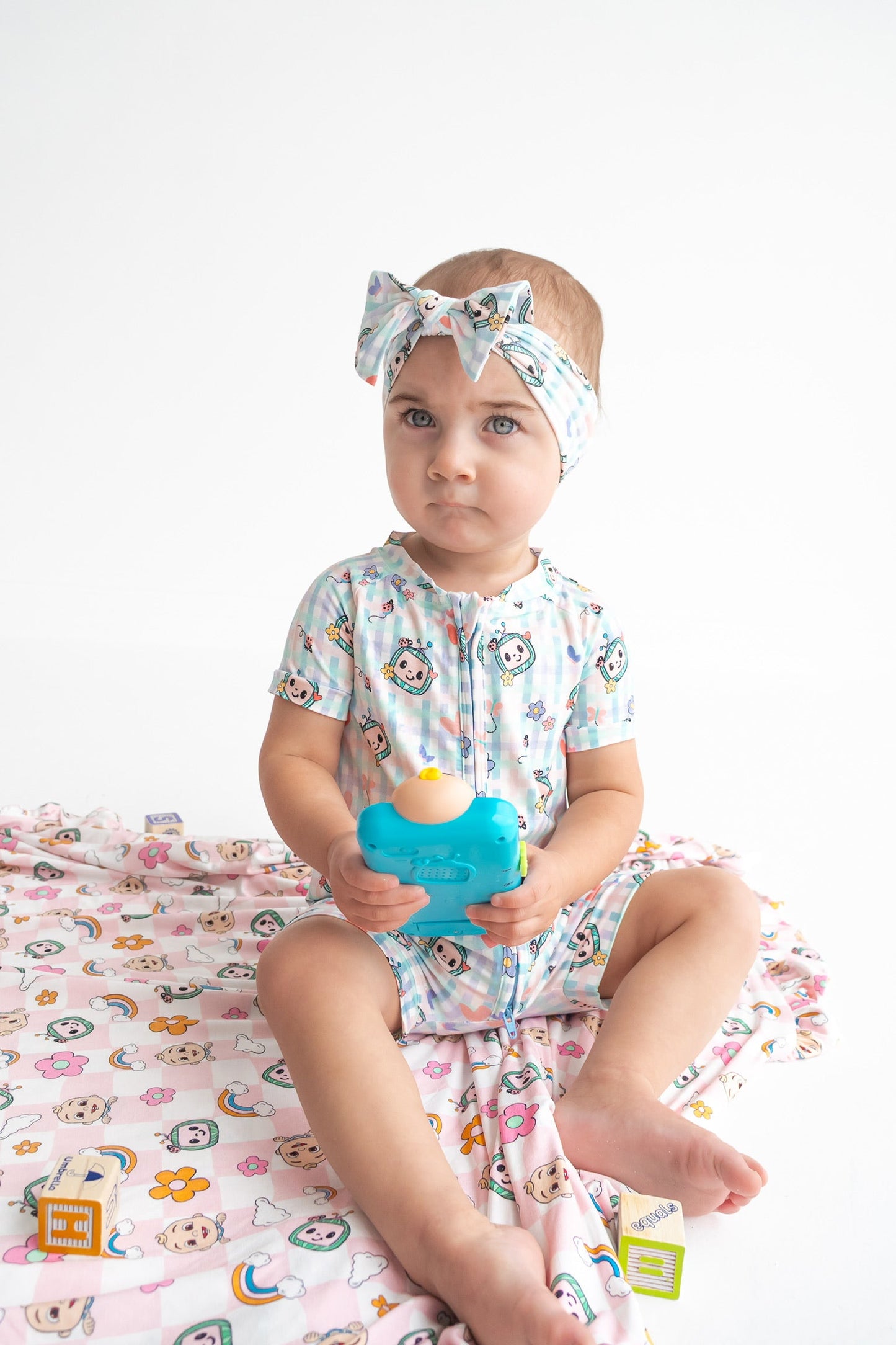 Dream Big Little Co x CoComelon SPRINGTIME MELON DREAM BOW