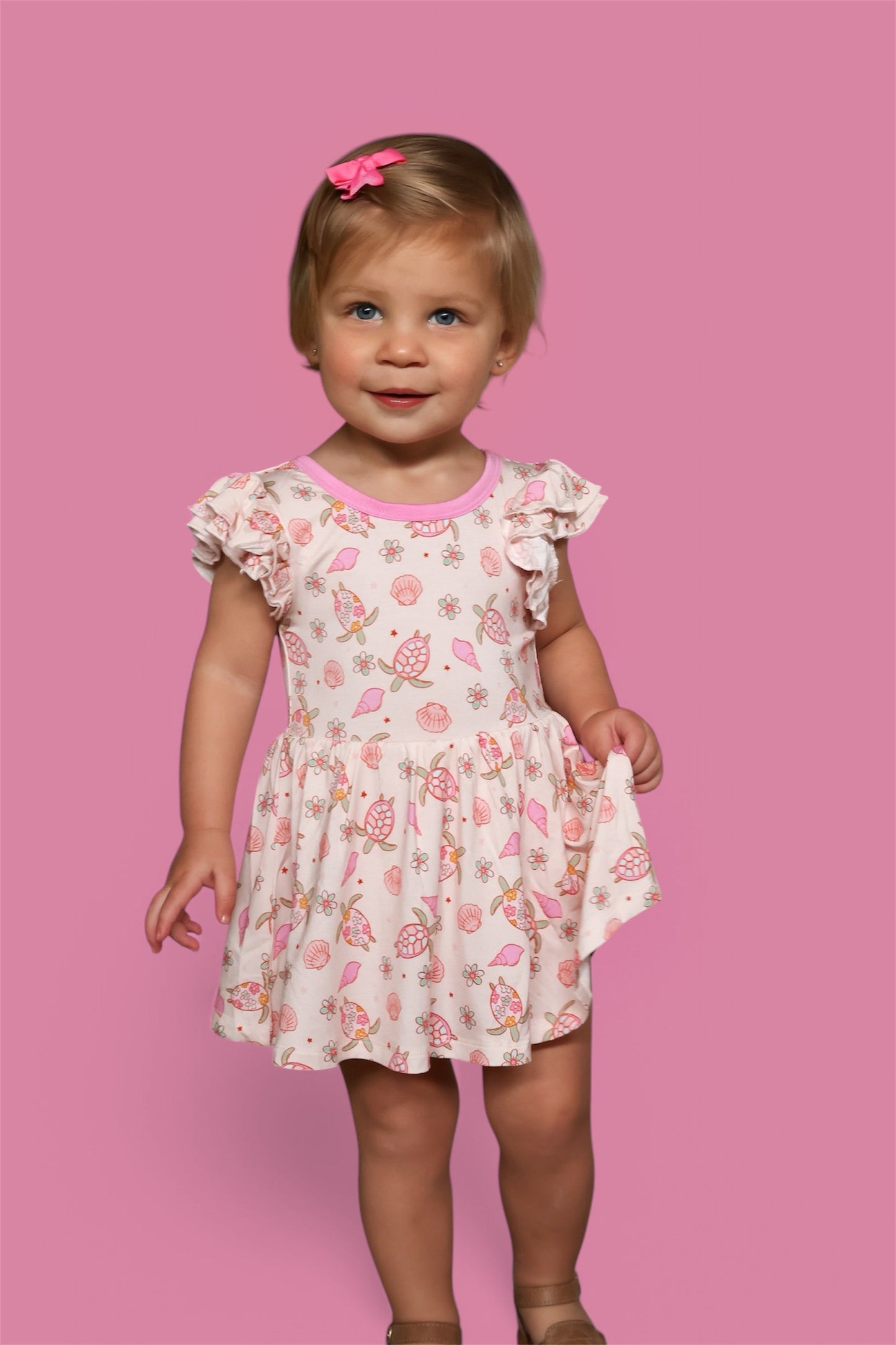 EXCLUSIVE LOVE YOUR SHELL DREAM BODYSUIT DRESS
