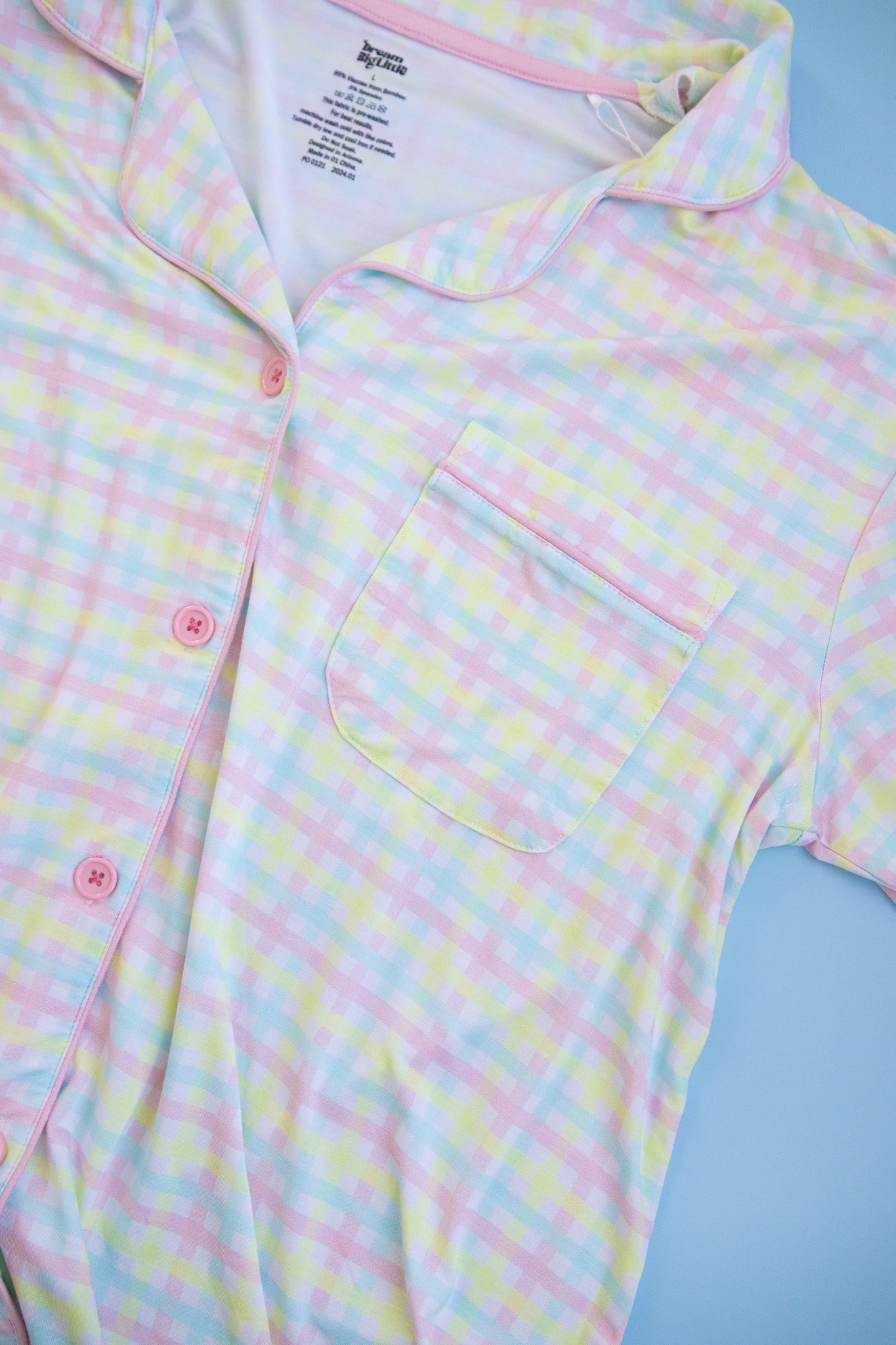 SPRING GINGHAM WOMEN’S DREAM GOWN