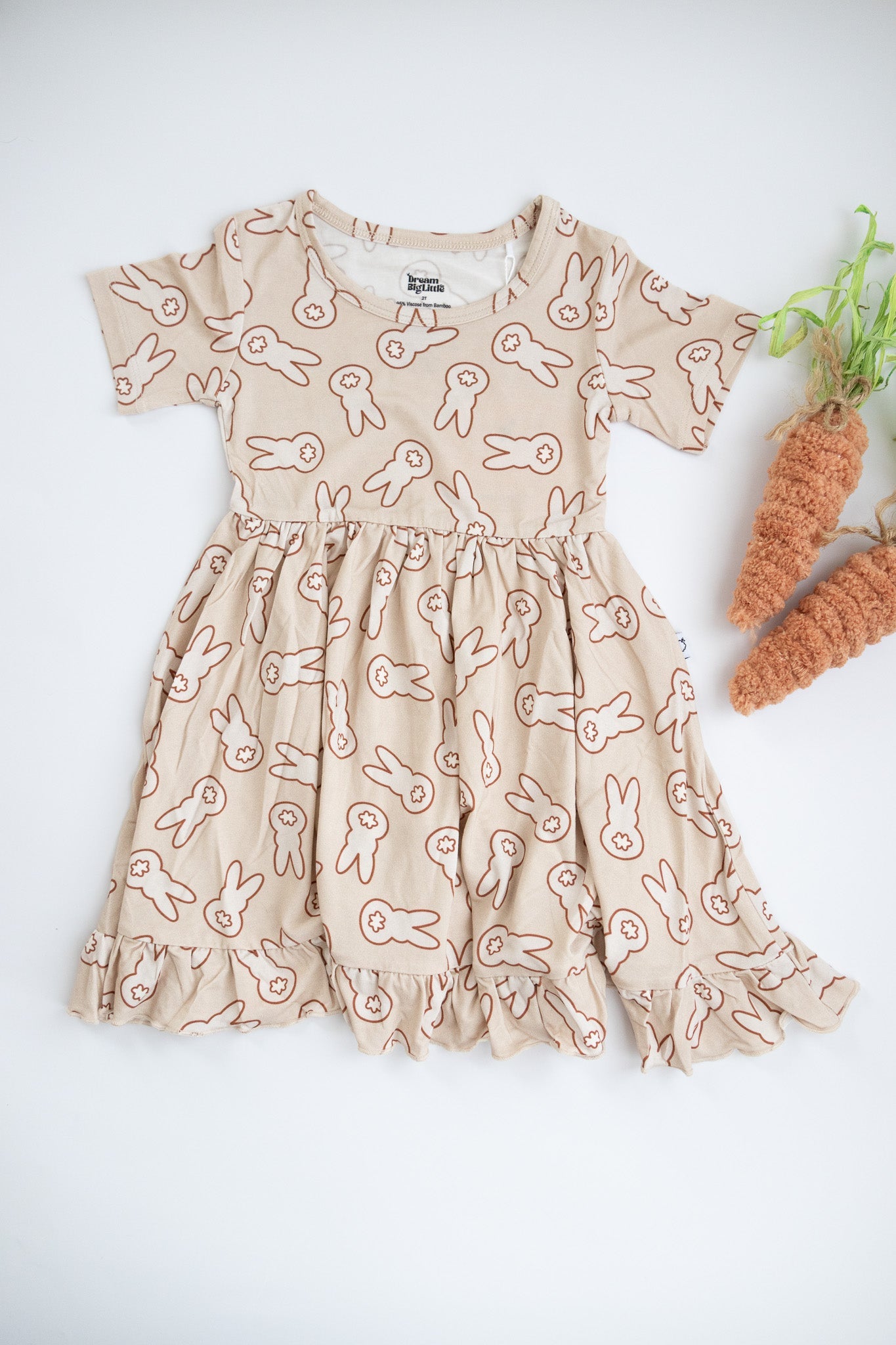 BUNNY TAILS DREAM RUFFLE DRESS