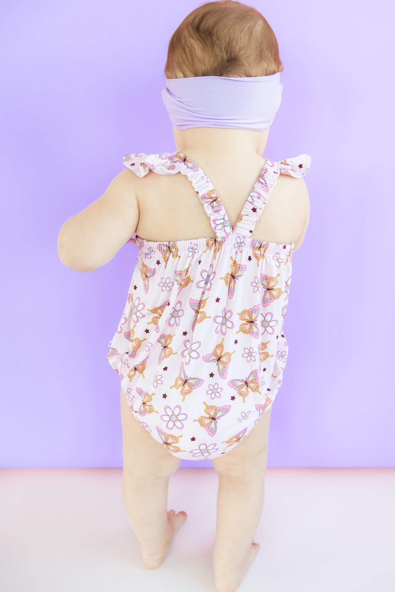 BLOSSOMIN' BUTTERFLY DREAM BUBBLE ROMPER