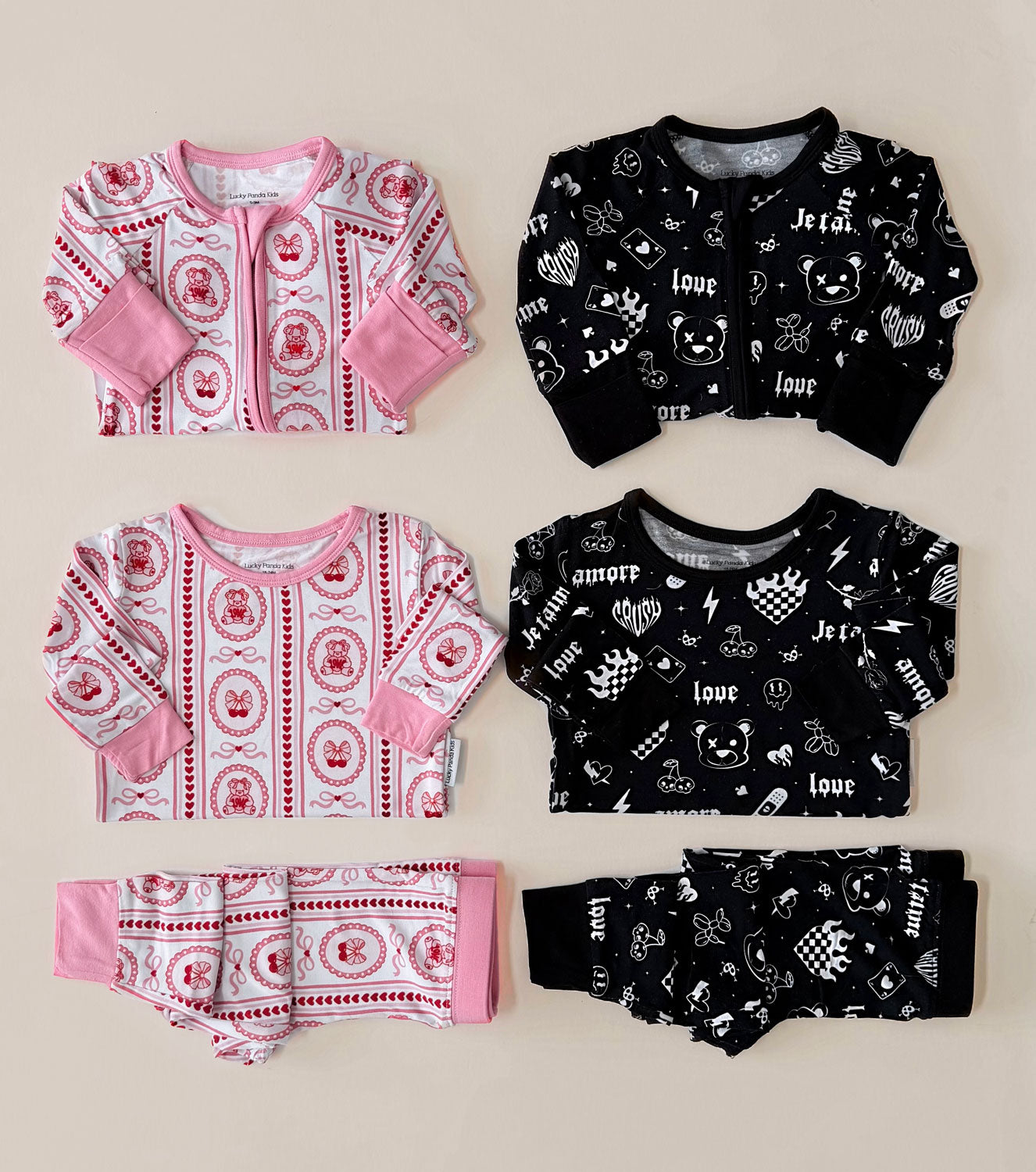 Bamboo Zip Romper | Wild Heart