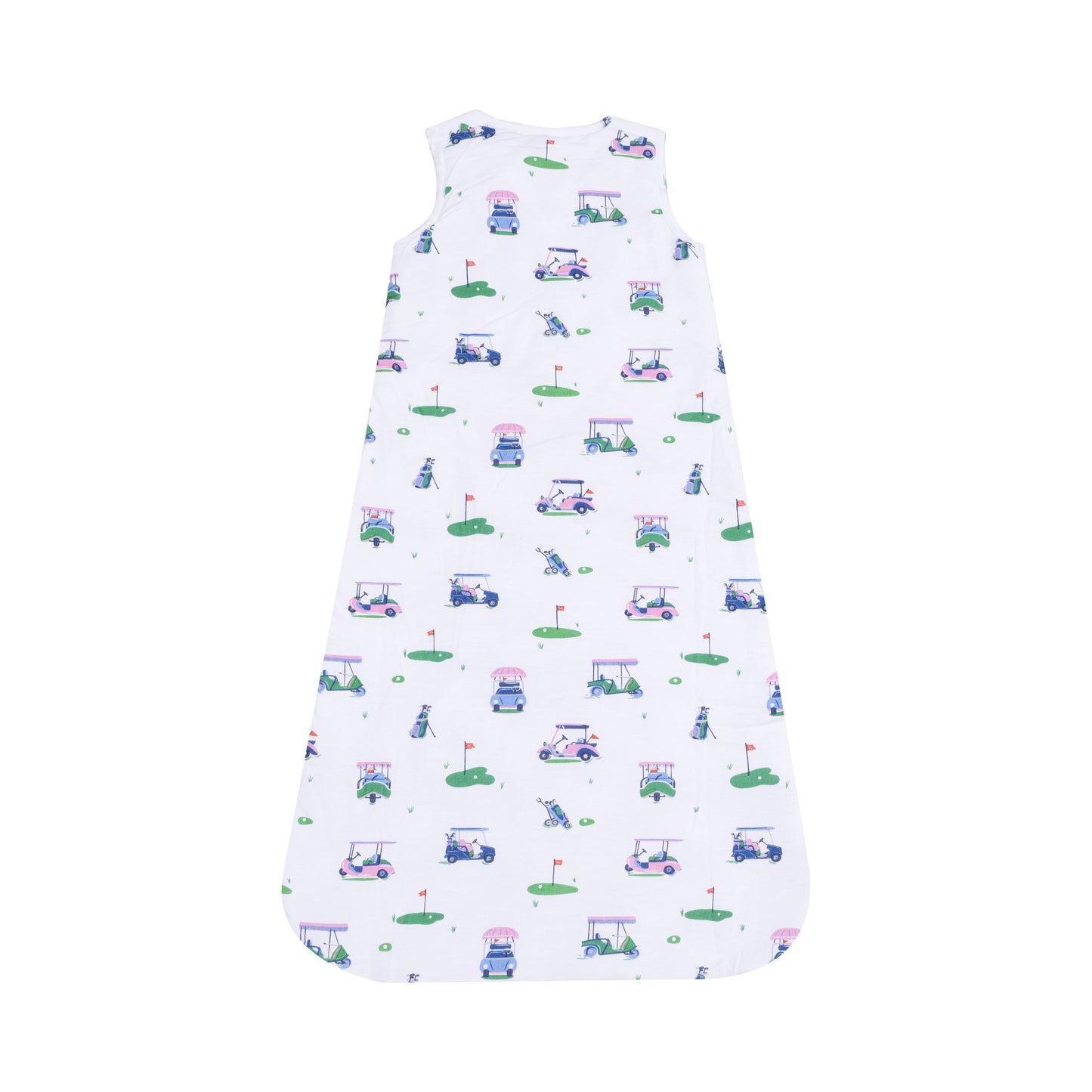Sleep Bag - Vintage Golf Carts Pink